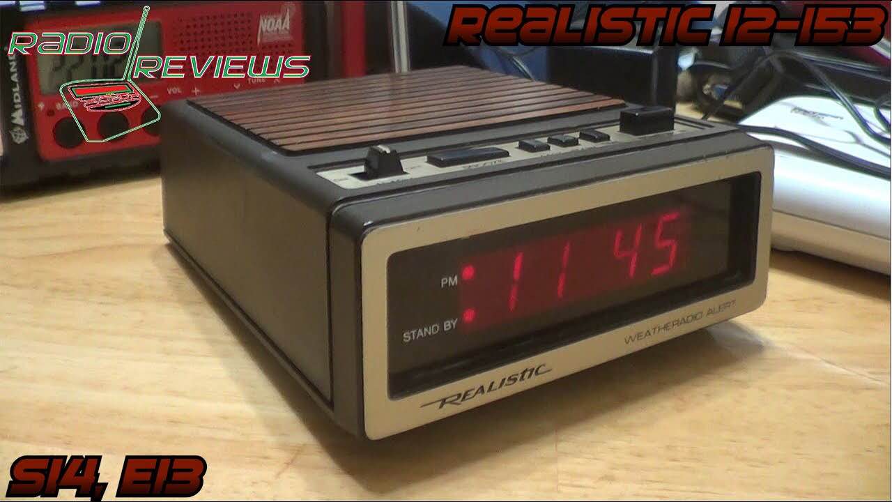 Vintage Realistic Weatheradio Alert, model 12-140. This is a weather alert radio that was sold by Radio Shack.