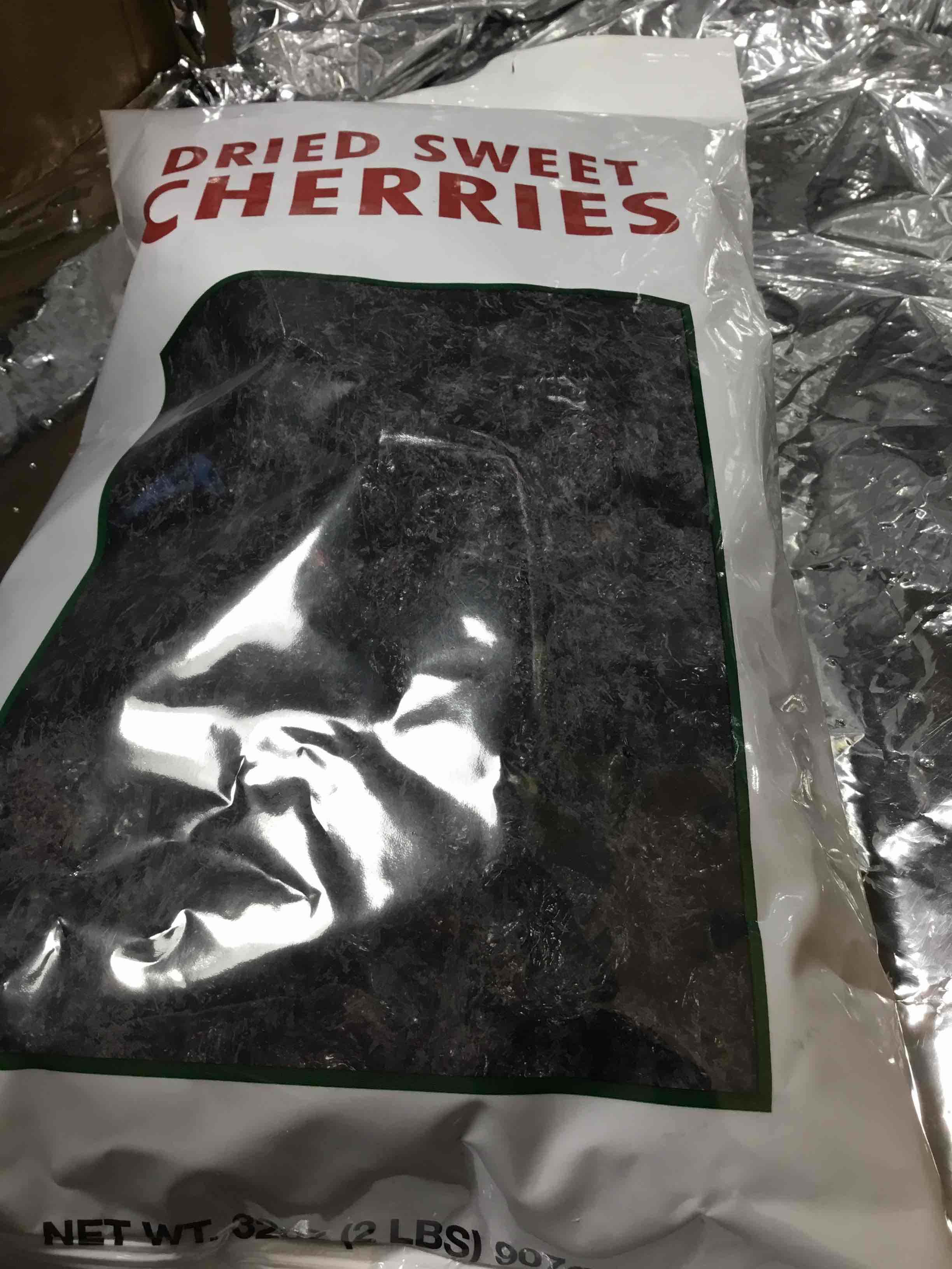 Dried sweet cherries 2 pound bag
