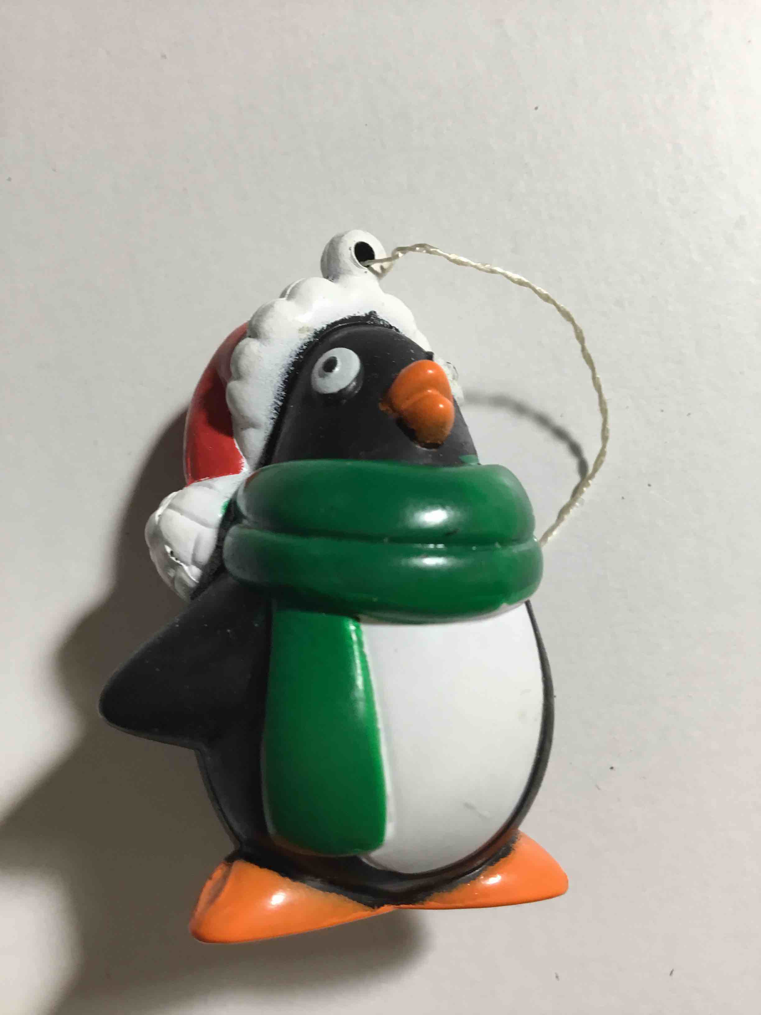Small Christmas penguin ornament