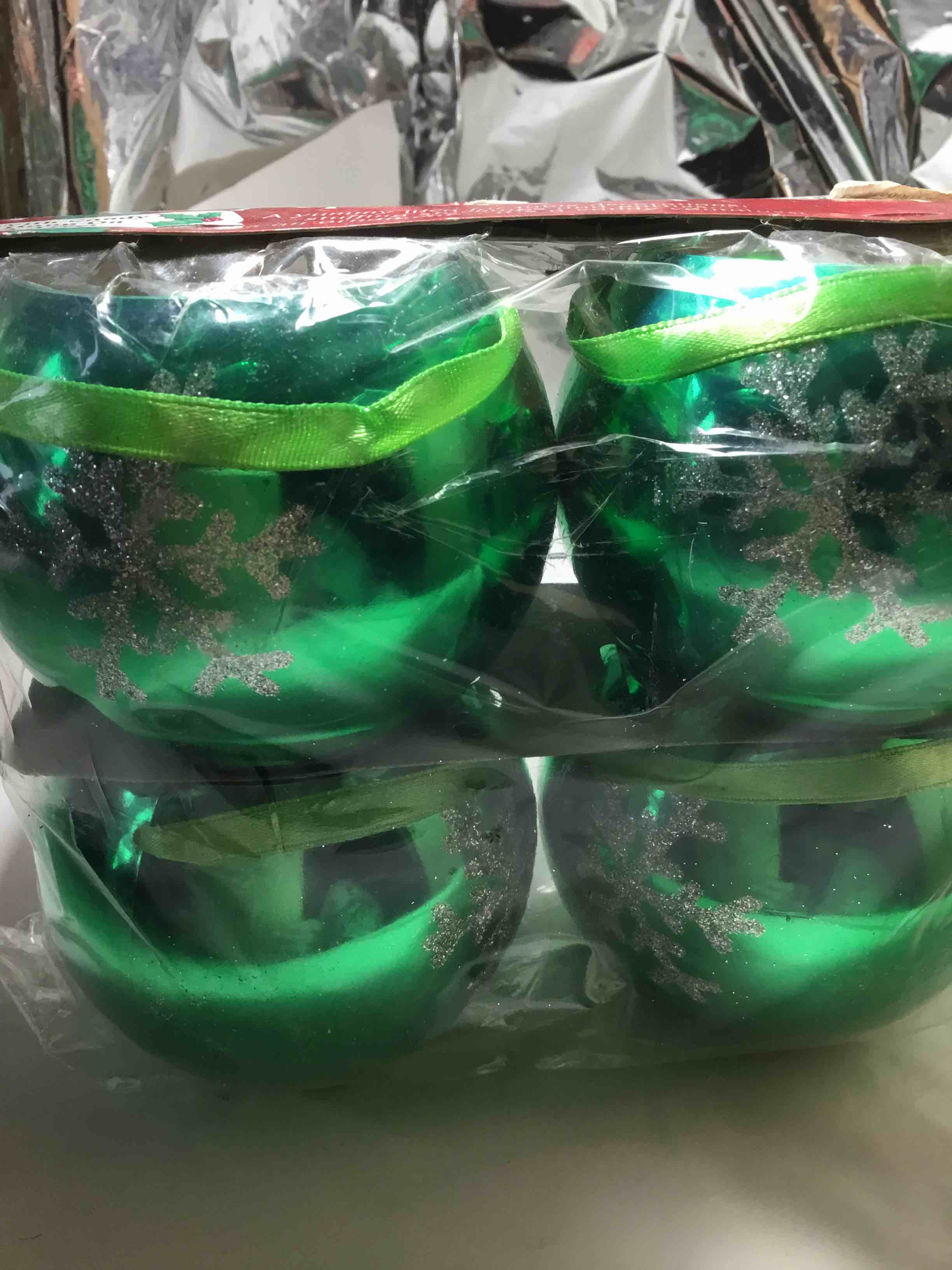 "Holiday Treat Cups" which double as Christmas ornaments and candy containers