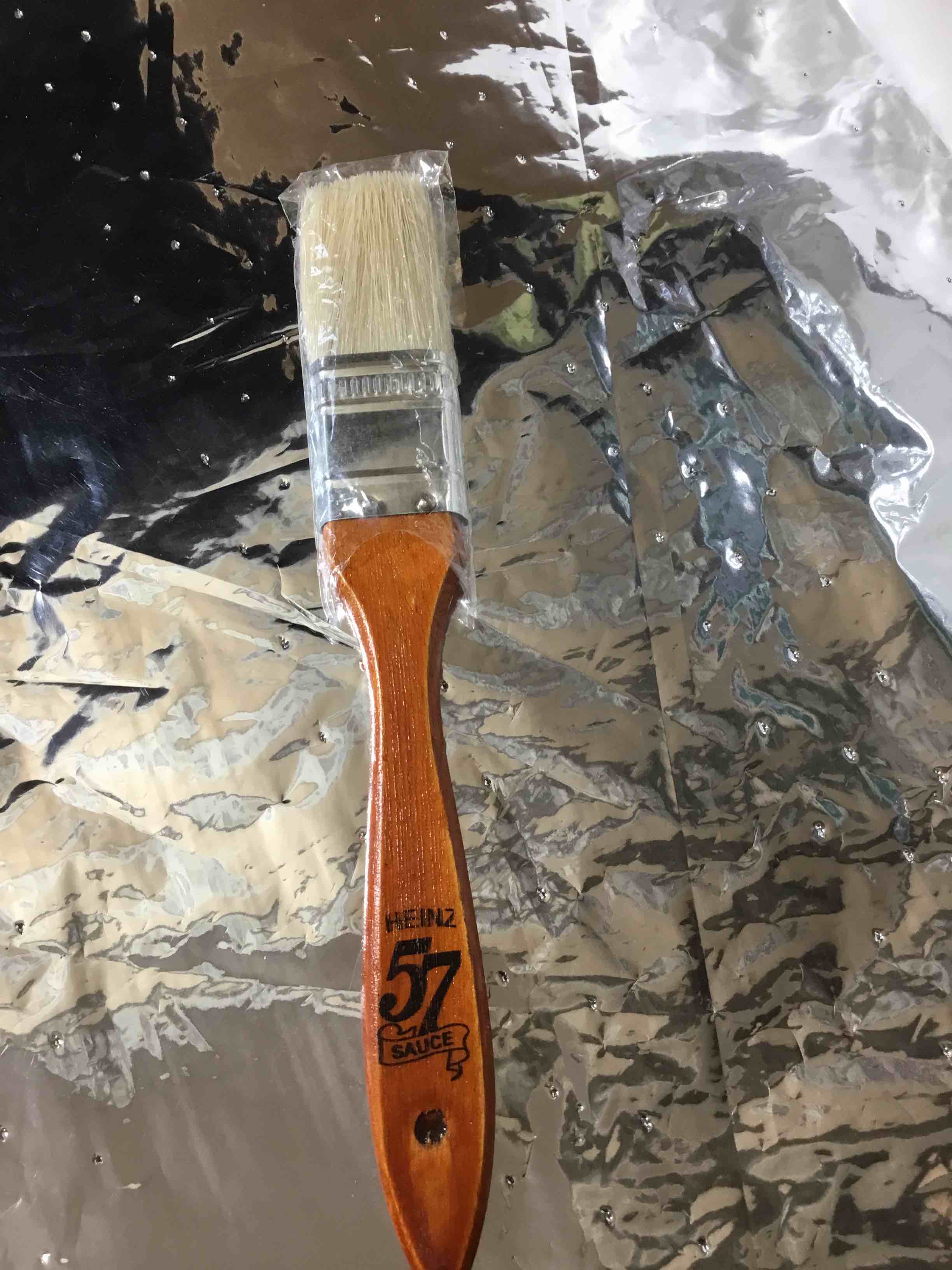 Vintage Heinz 57 Wood Handled Basting Brush