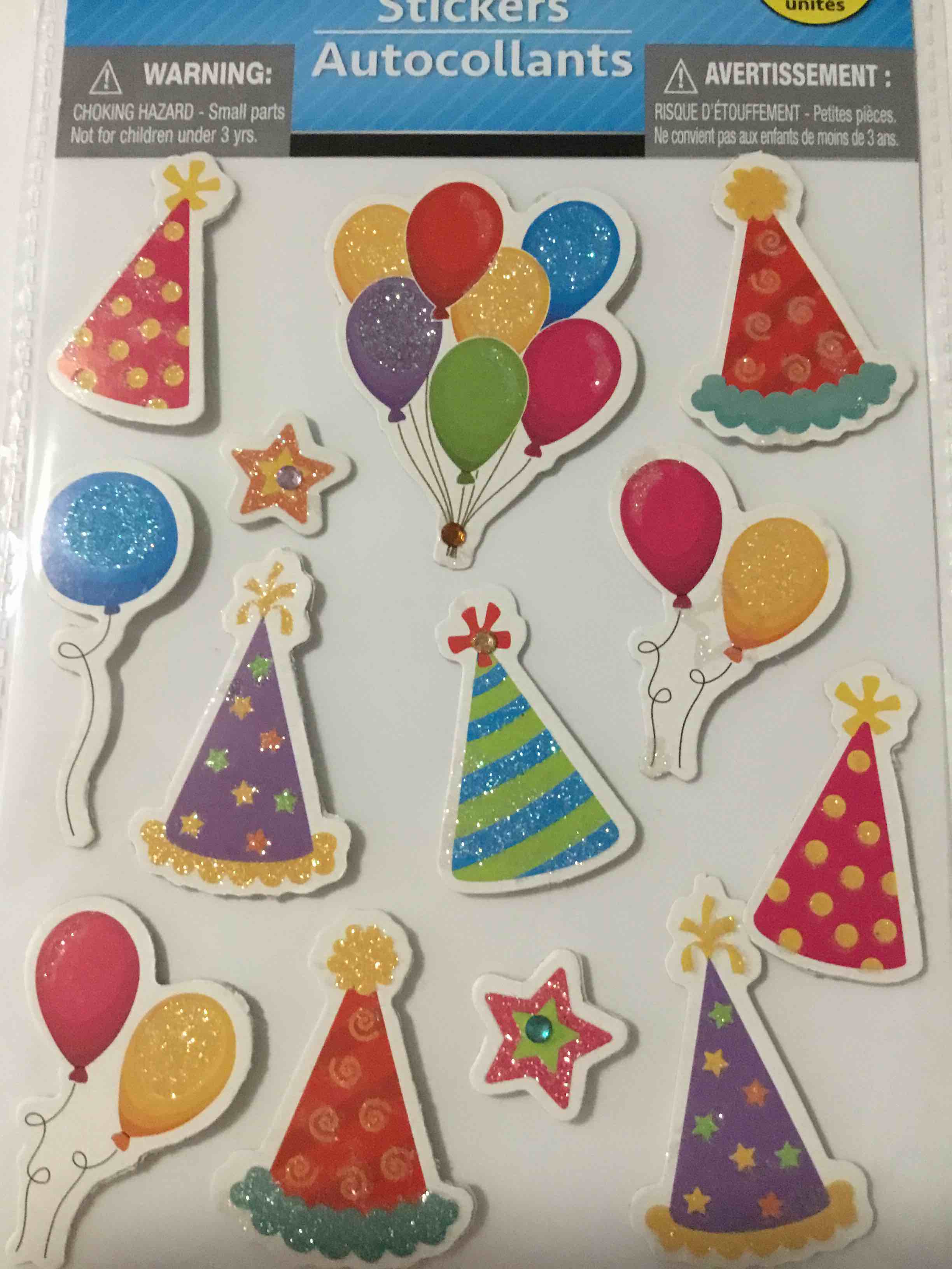 Happy Birthday Phrases & Sentiments Scrapbooking Stickers By Crafter's Square