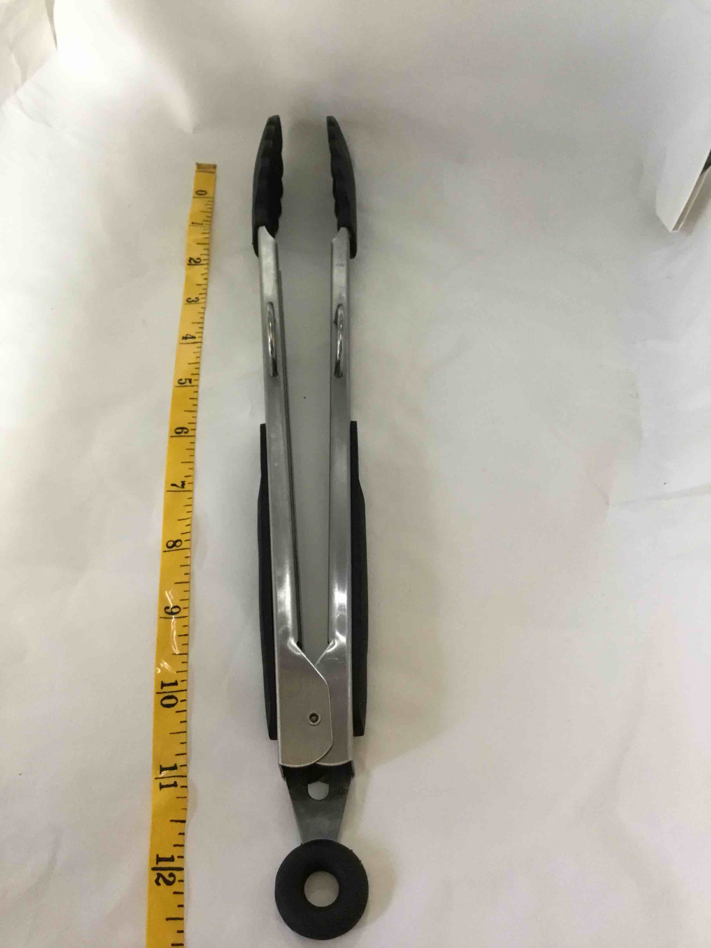 Nylon Food Tongs with Locking Handle
