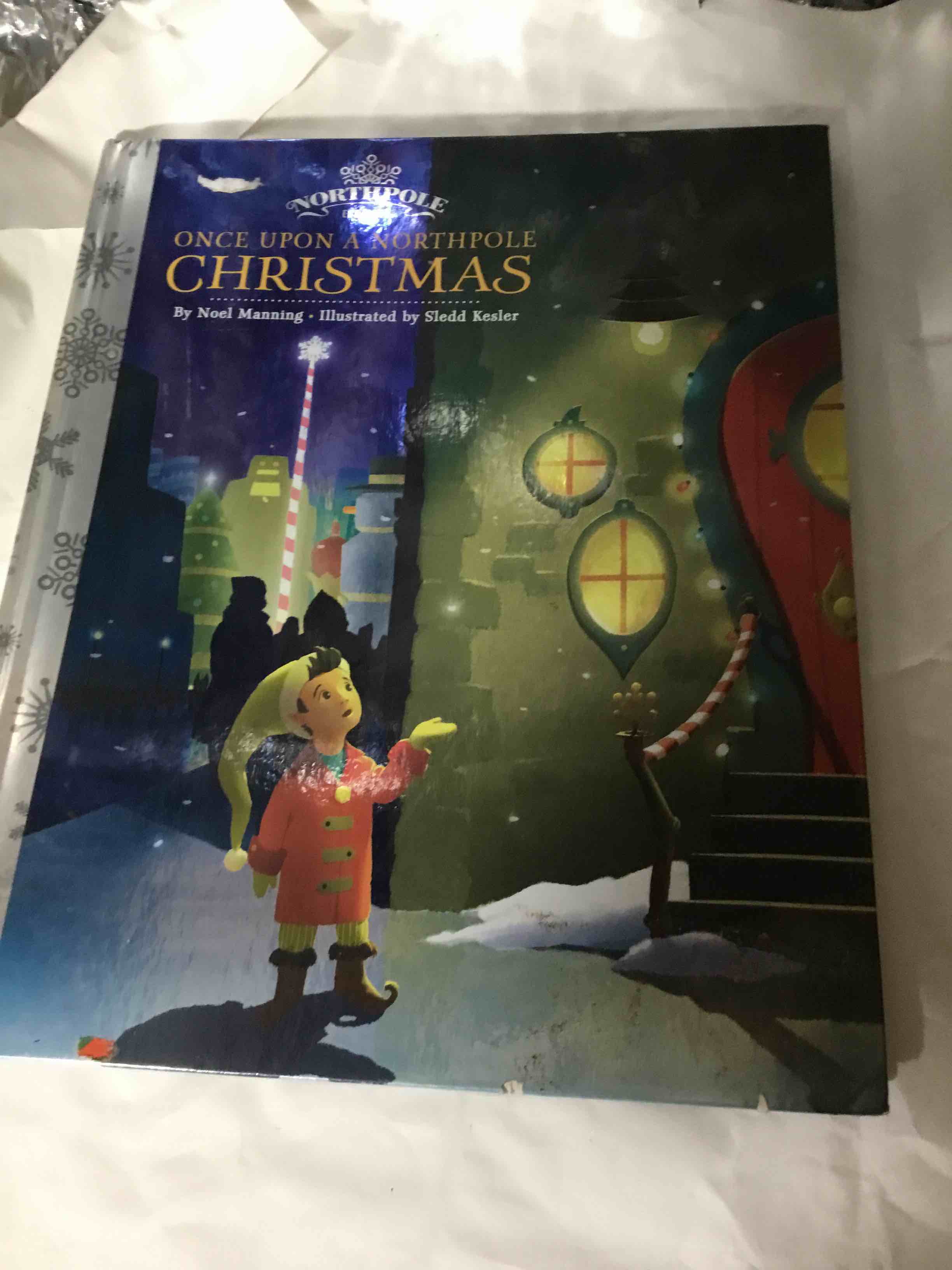 Hallmark Once Upon A Northpole Christmas Book (Hardcover)