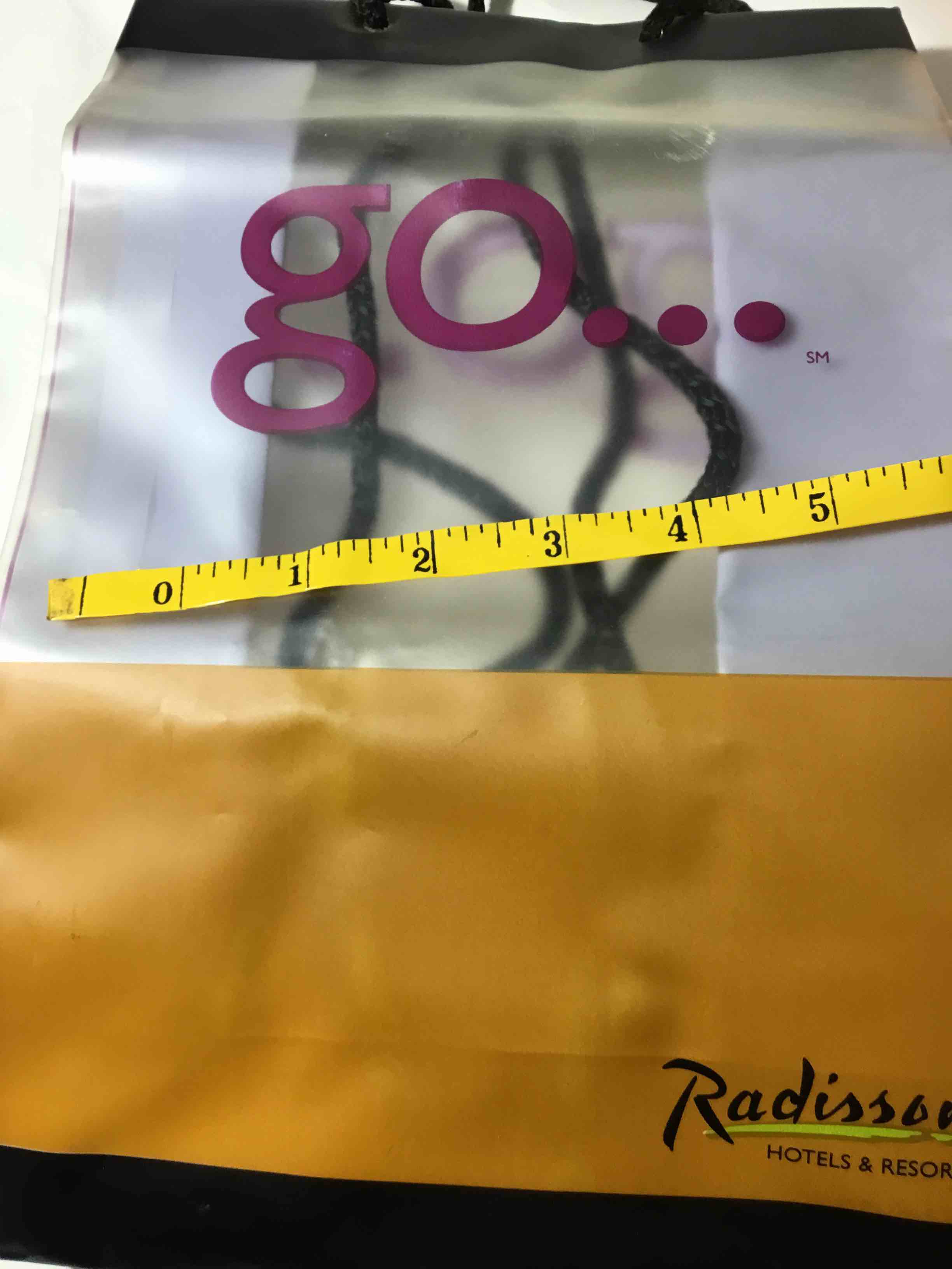 Condition photo showing New/Like New for Shopping bag from Radisson Hotels & Resorts
