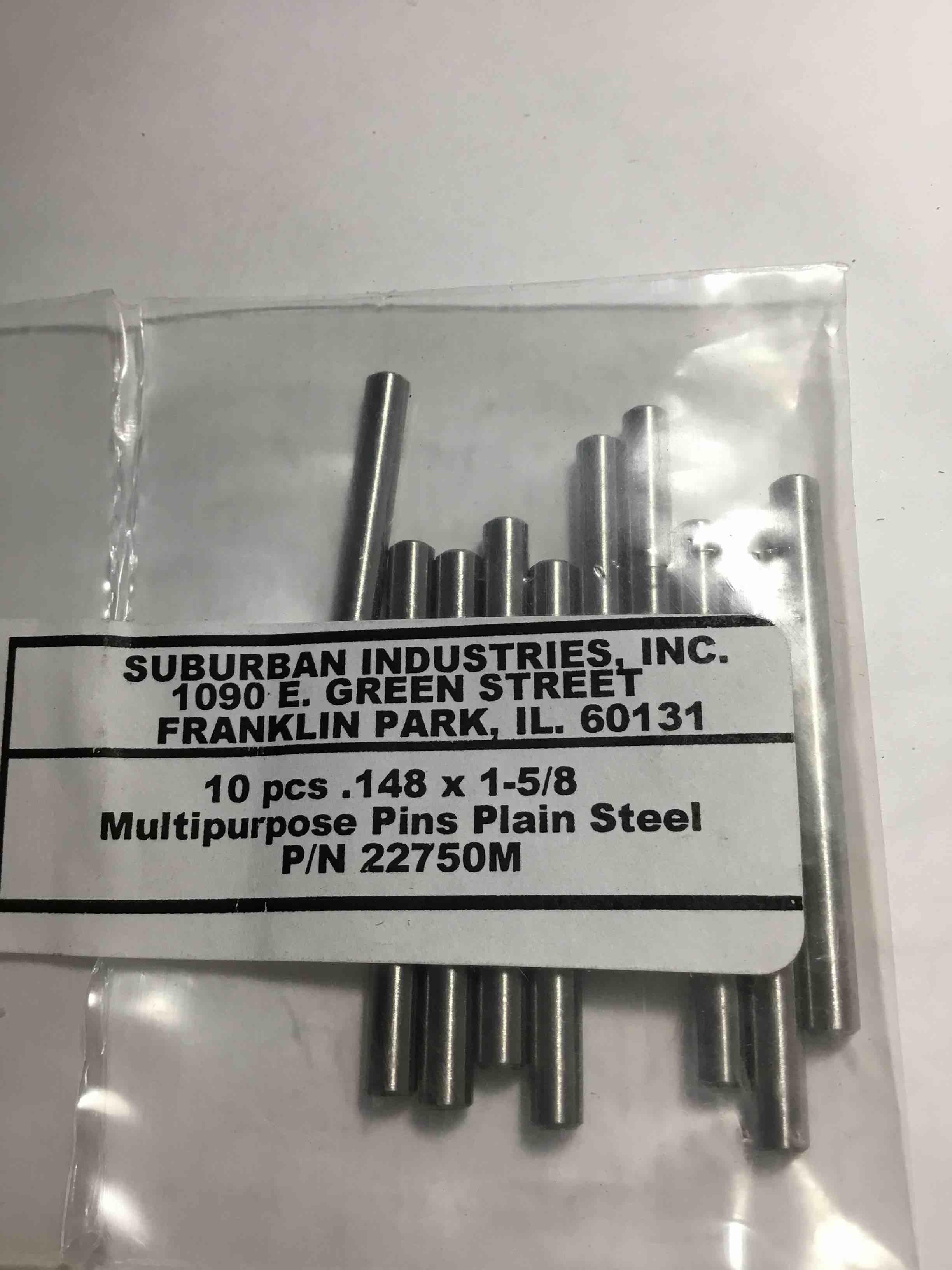 Suburban Industries Multipurpose Pins, P/N 22750M