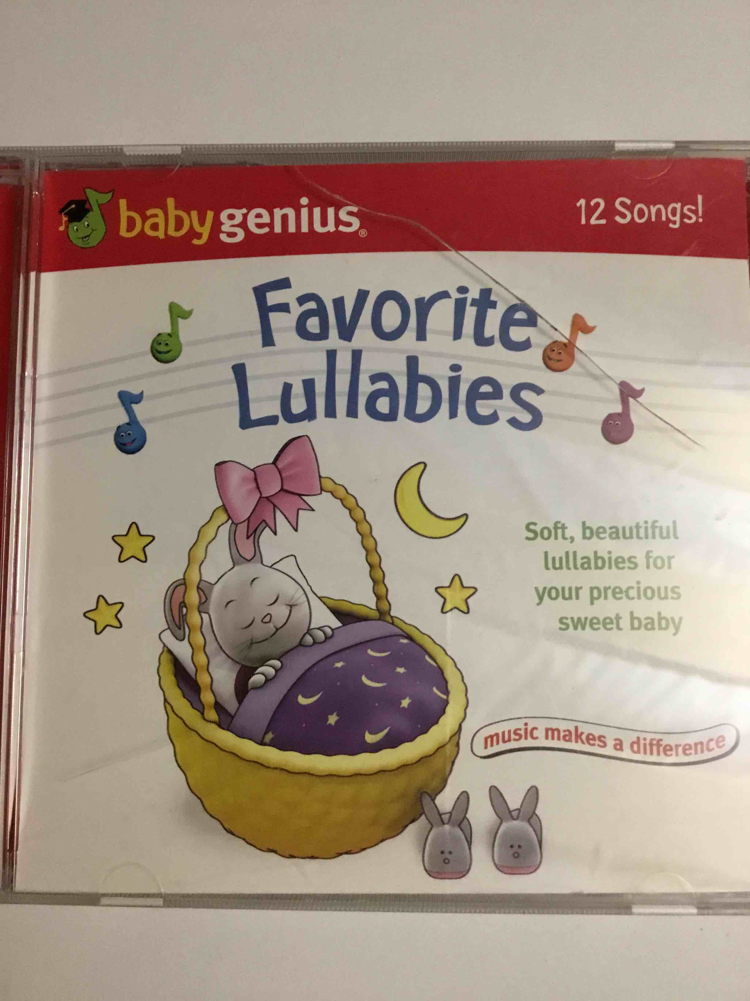 "Baby Genius: Favorite Lullabies" music CD