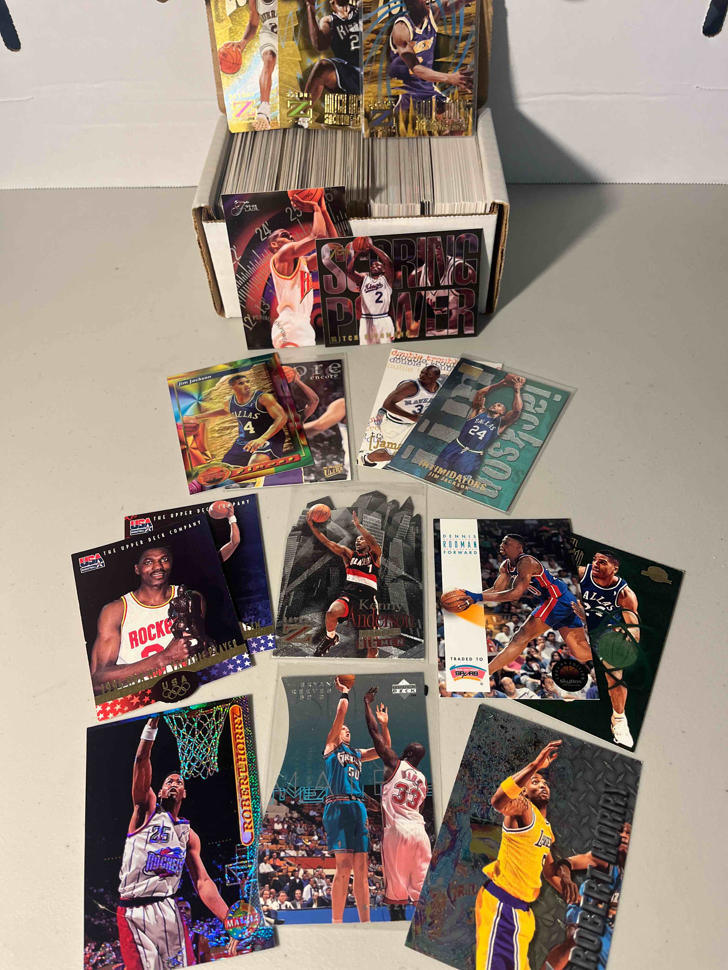 Awesome Sports Card Lots @ Webster- 90’s Basketball & Baseball Cards- NBA & MLB