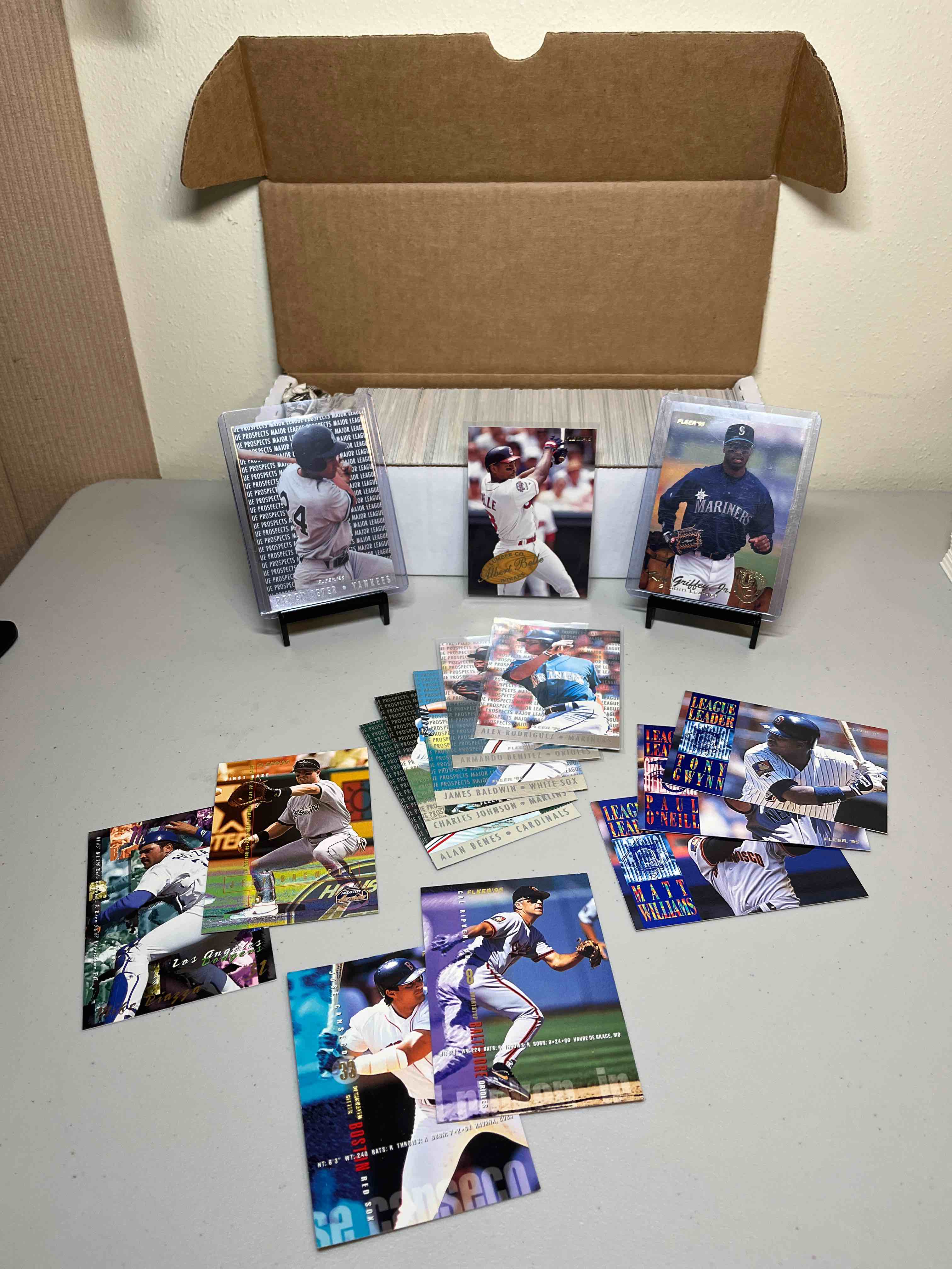 Awesome Sports Card Lots Every Thursday Night @ Webster- 80’s, 90’s, & 00’s Baseball, Basketball, & Football Cards- MLB, NBA, & NFL! Check it out!