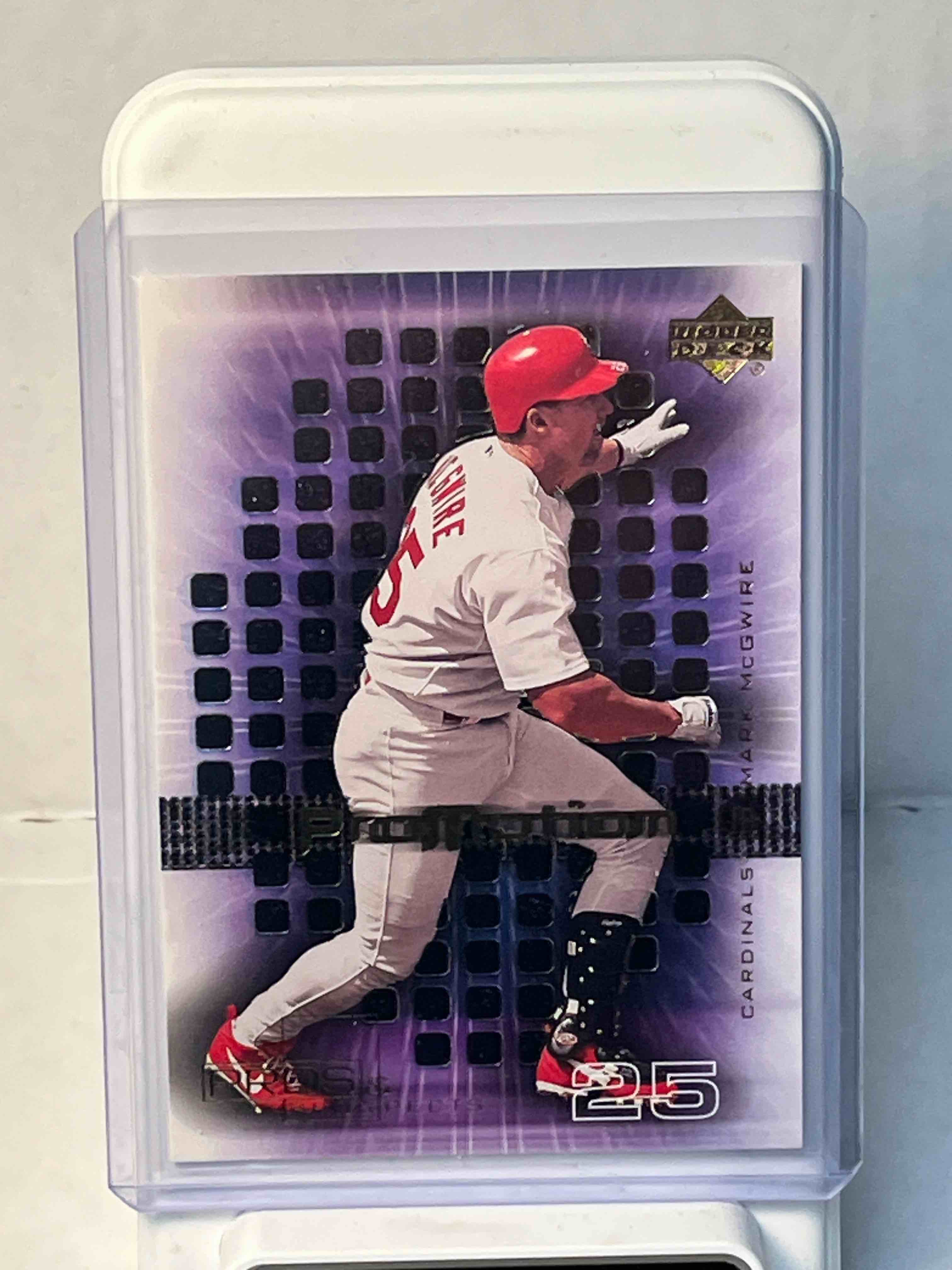 2000 Upper Deck Mark McGwire ProMotion #P3- MLB St. Louis Cardinals- Toploaded. EX/NM Condition!