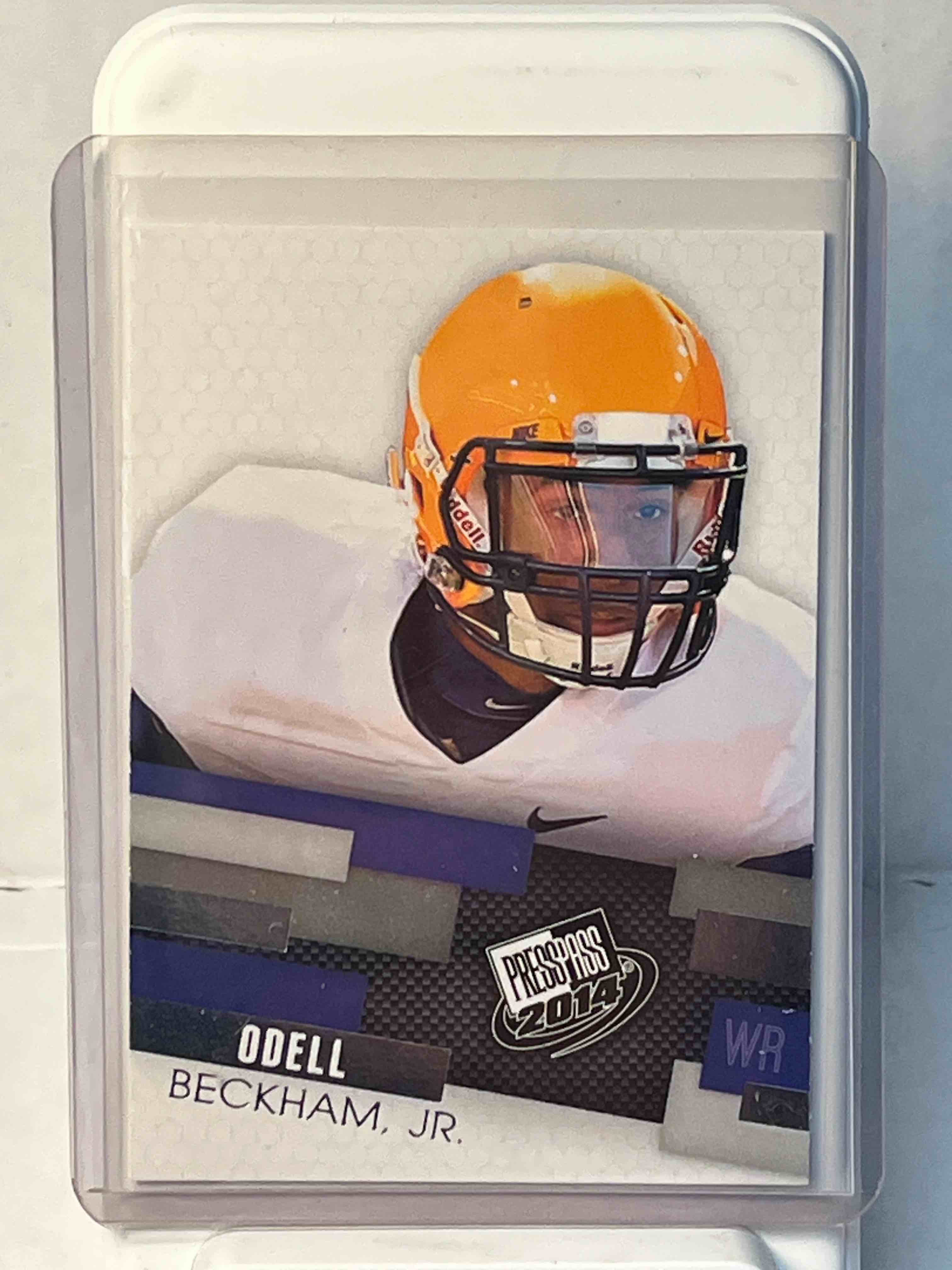 2014 Press Pass Odell Beckham Jr.- NFL / NCAA LSU Toploaded. Excellent Condition! Young OBJ in his college uni!!