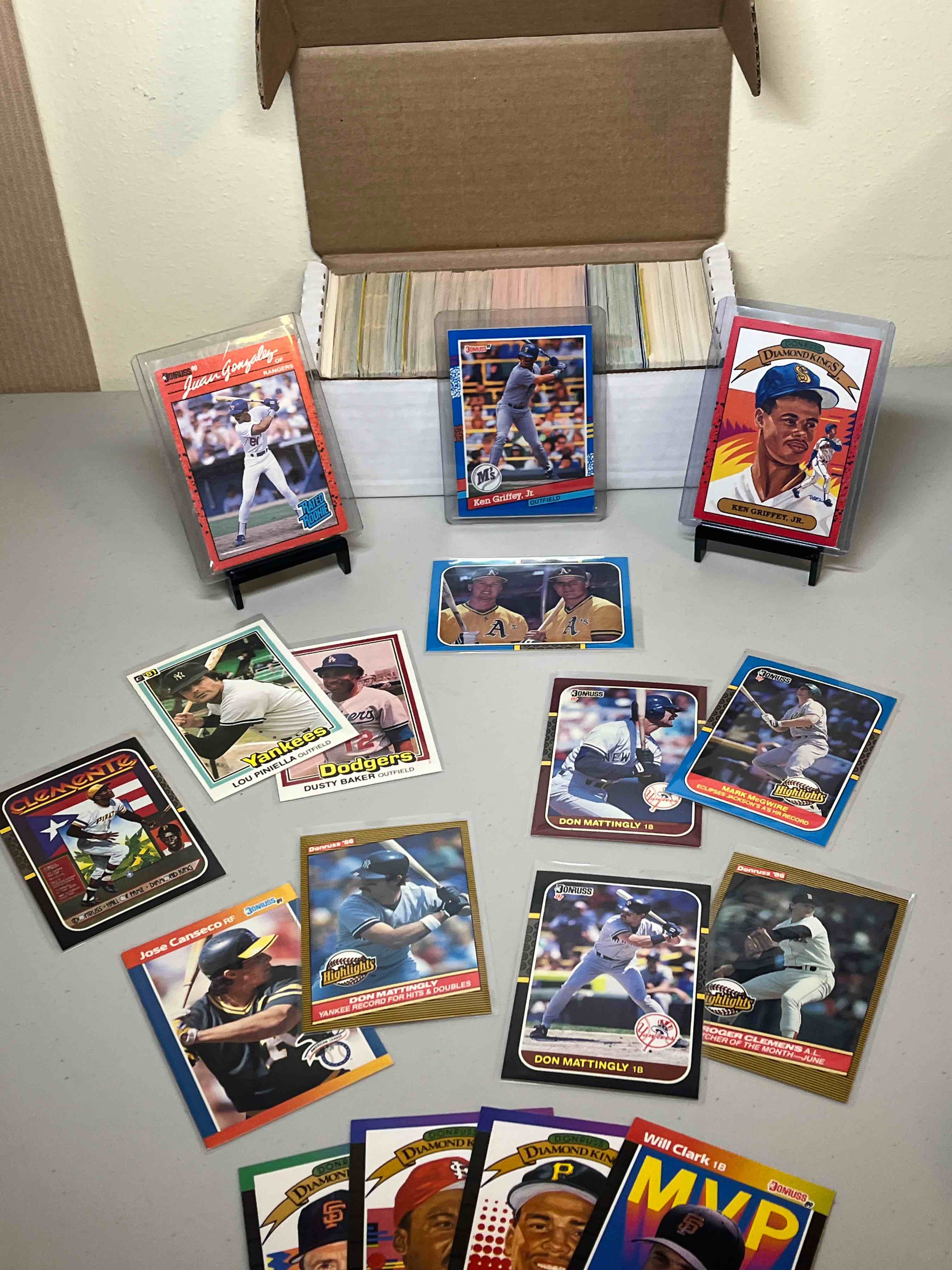 Awesome Sports Cards Lots & Sealed Packs- 80’s & 90’s Baseball & Basketball- MLB & NBA- Every Thursday Night @ Webster!!