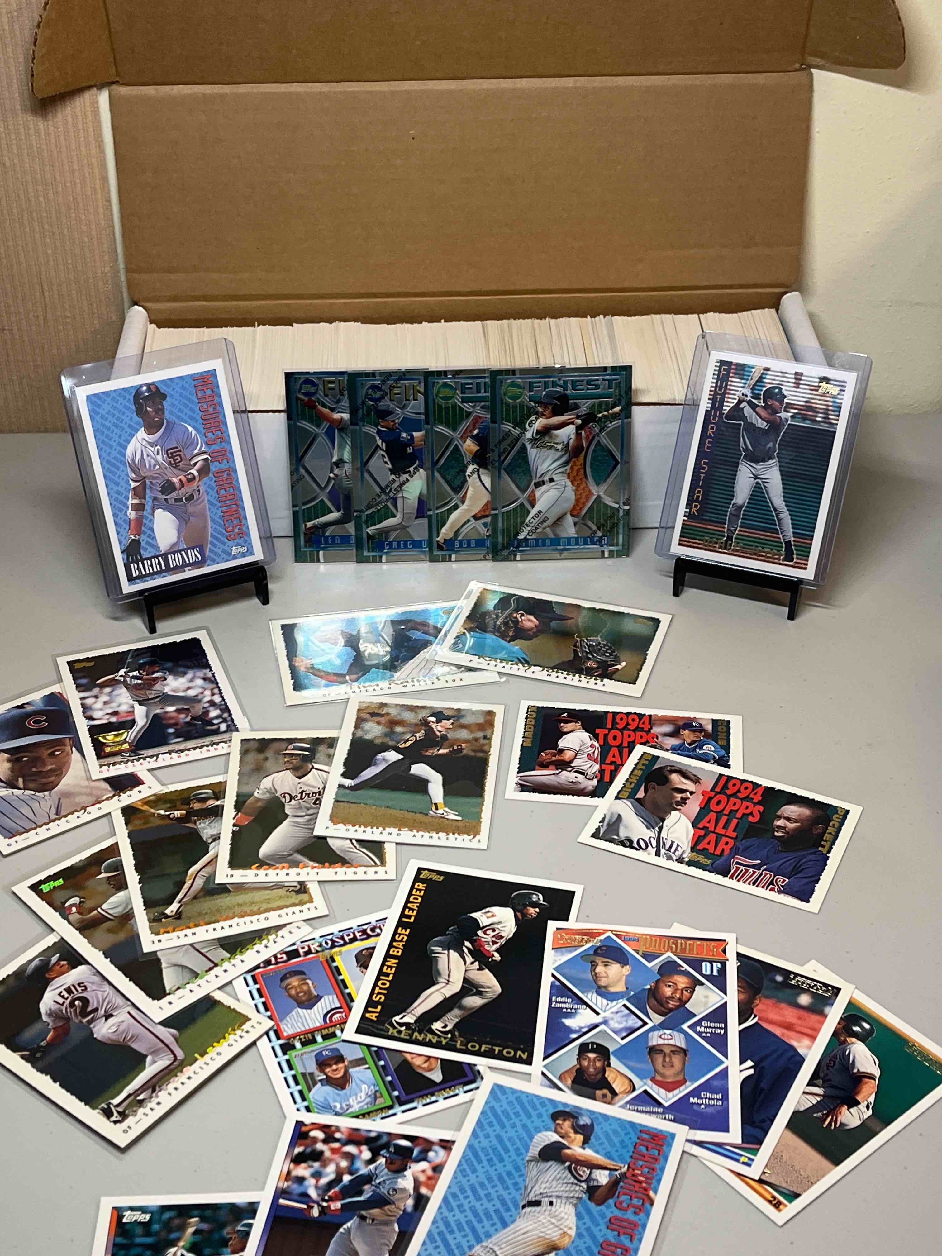 Awesome Sports Cards Lots & Sealed Packs- 80’s & 90’s Baseball & Basketball- MLB & NBA- Every Thursday Night @ Webster!!