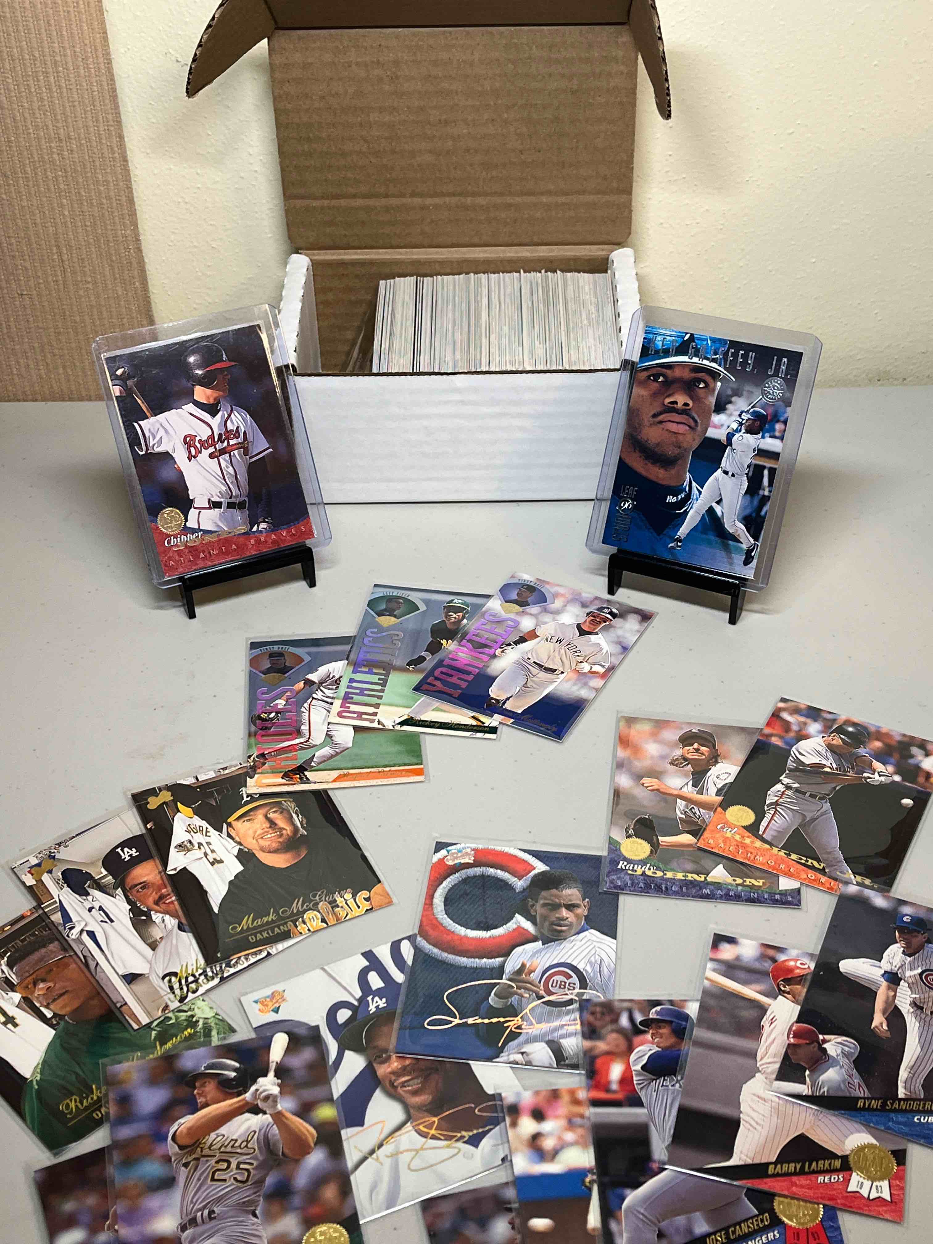 Awesome Sports Cards Lots & Sealed Packs- 80’s & 90’s Baseball & Basketball- MLB & NBA- Every Thursday Night @ Webster!!