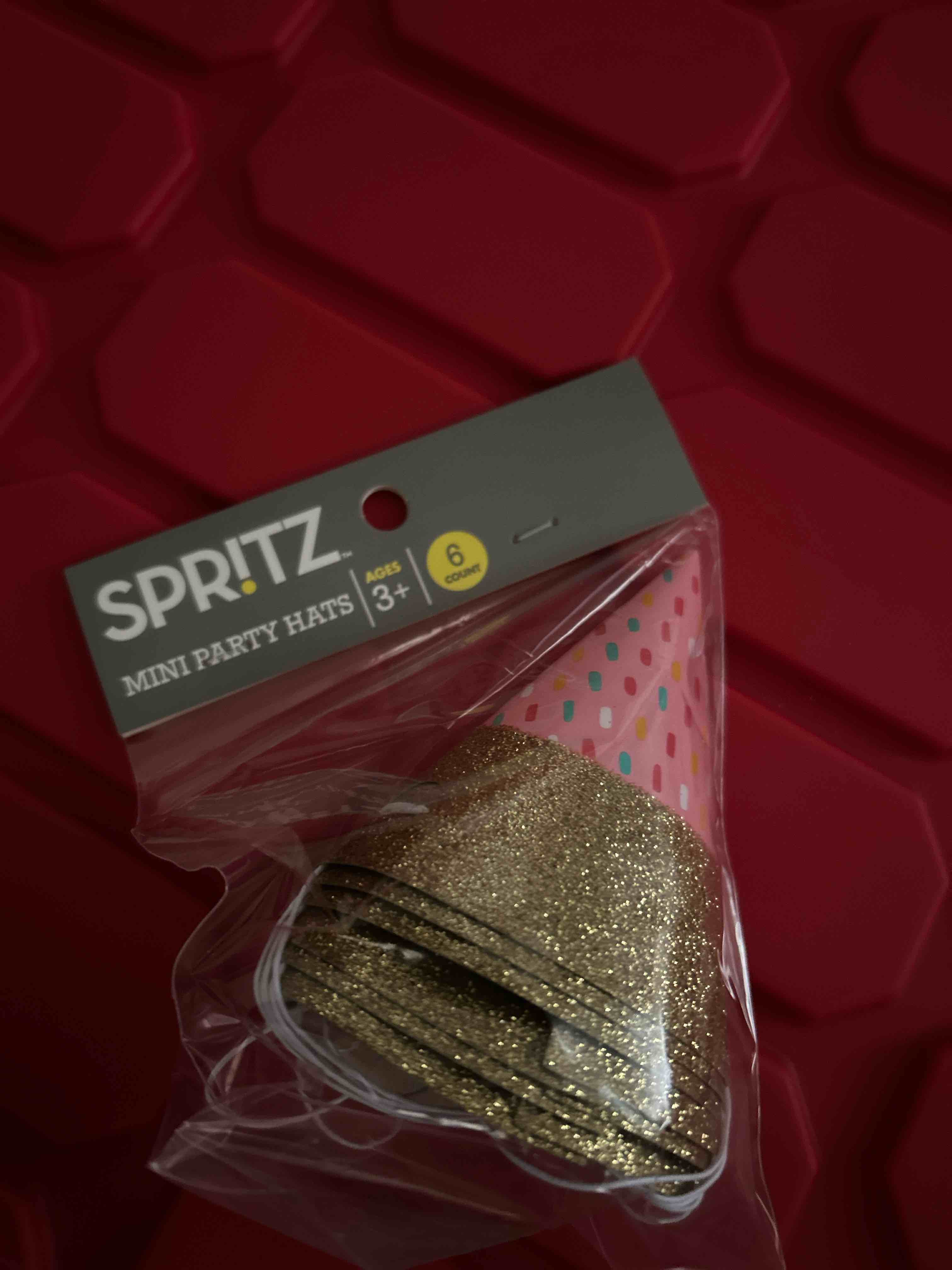 mini party hats set of 6