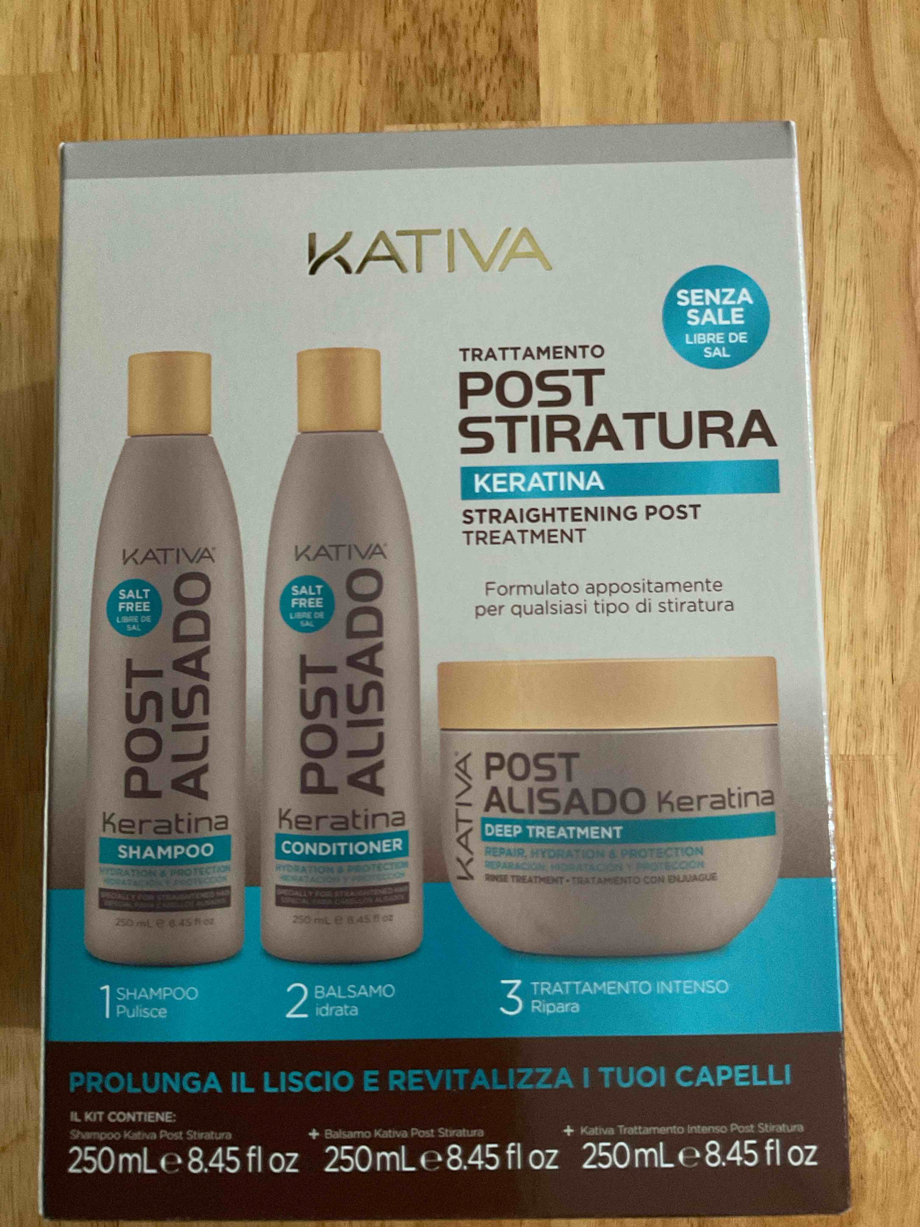 KATIVA Post Stiratura STRAIGHTENING POST TREATMENT 