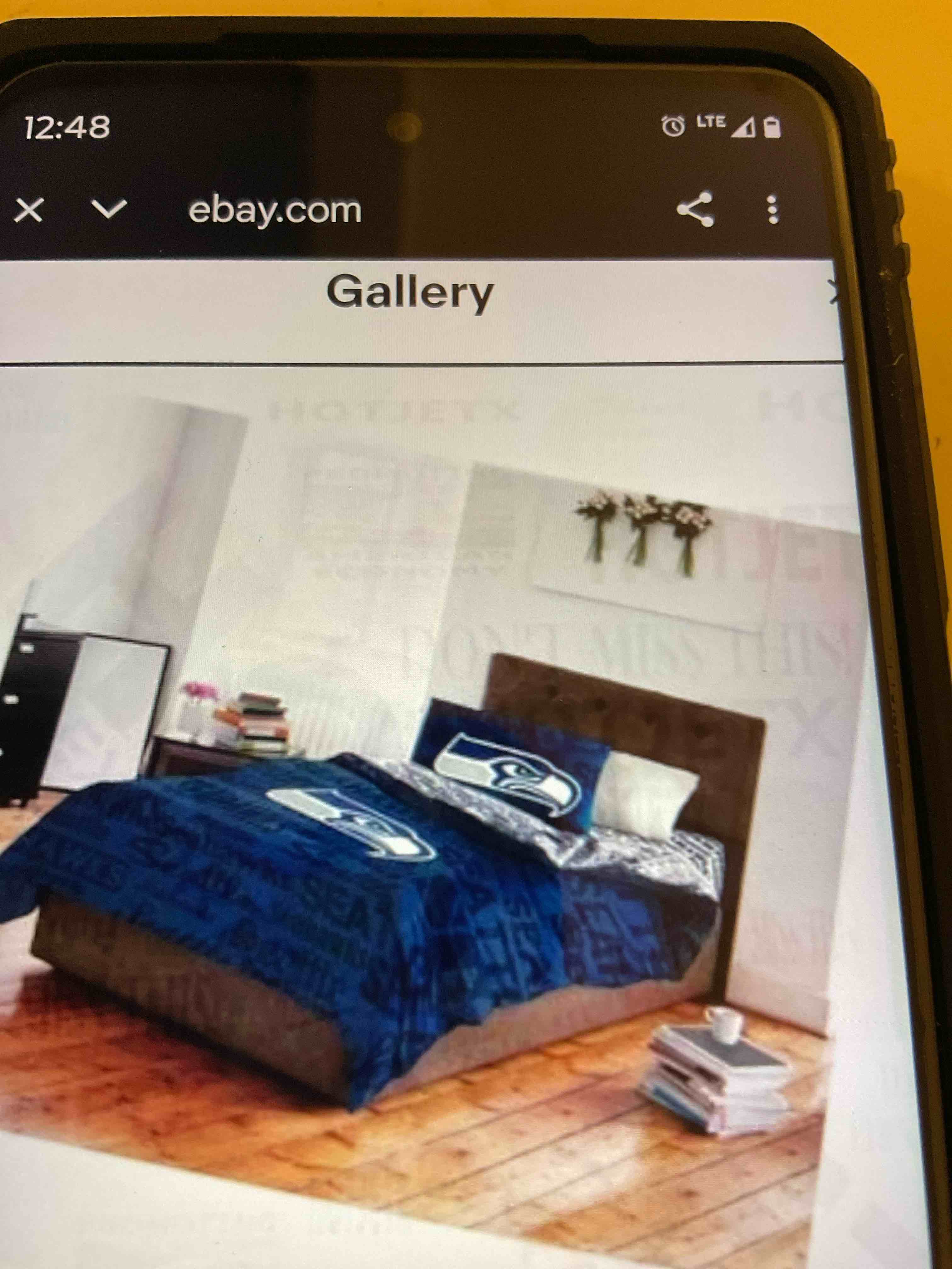 NFL SEATTLE SEAHAWKS Twin/Full Comforter 