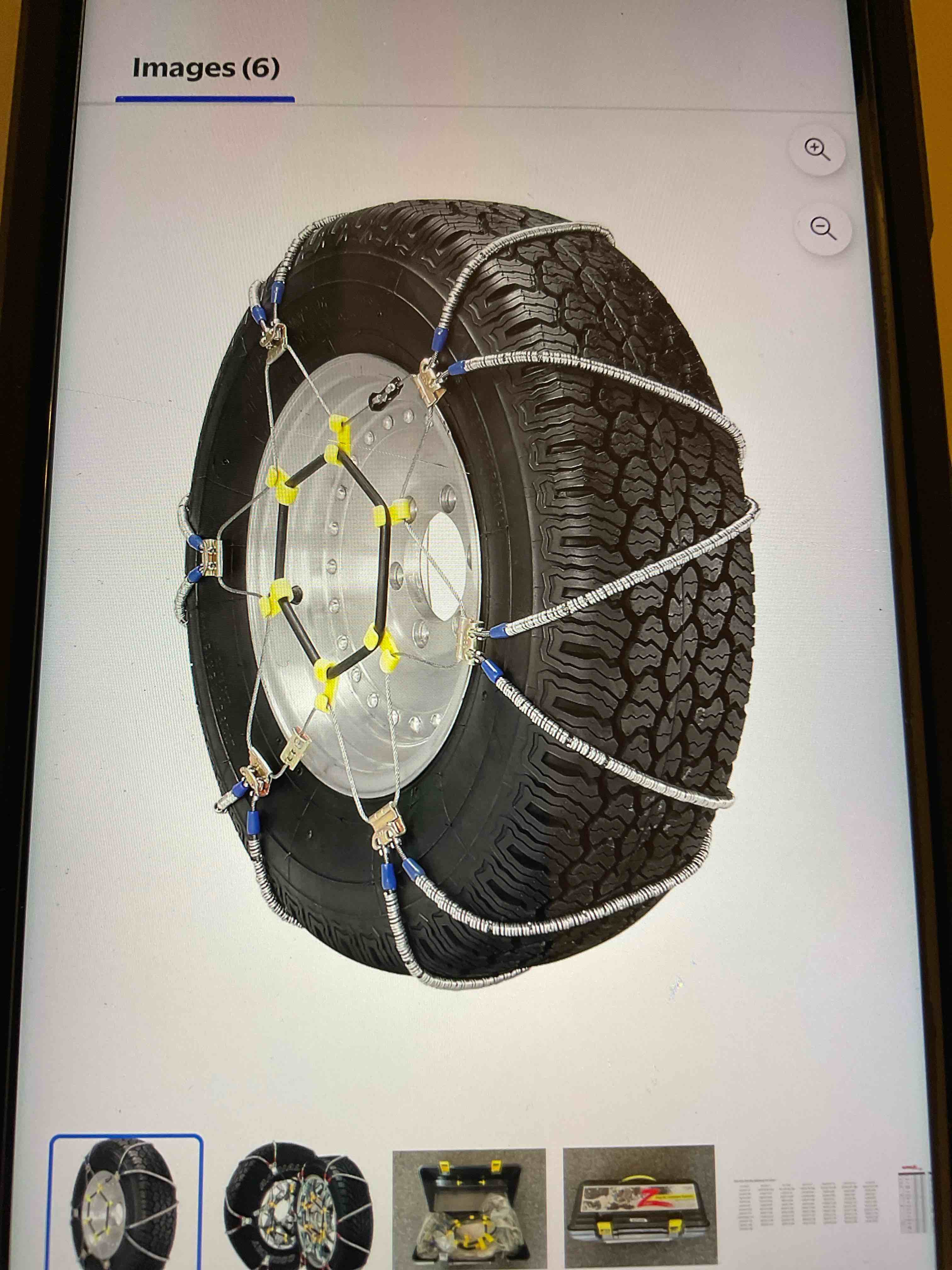 Security Chain Company ZT735 Shur Grip Super Z Passenger Car, Pickups, Tire Traction Chain - Set of 2