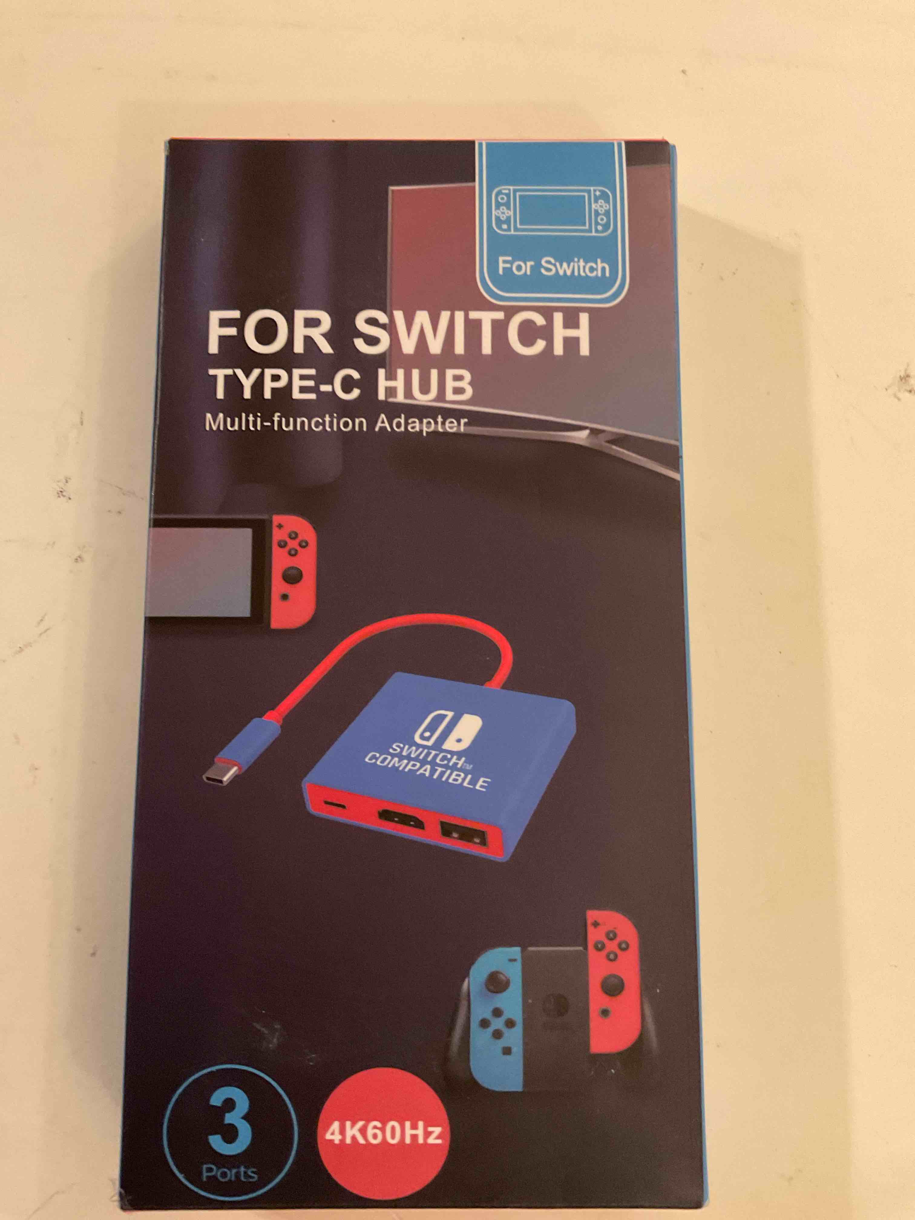 For SWITCH TYPE - C HUB Multi-function Adapter 