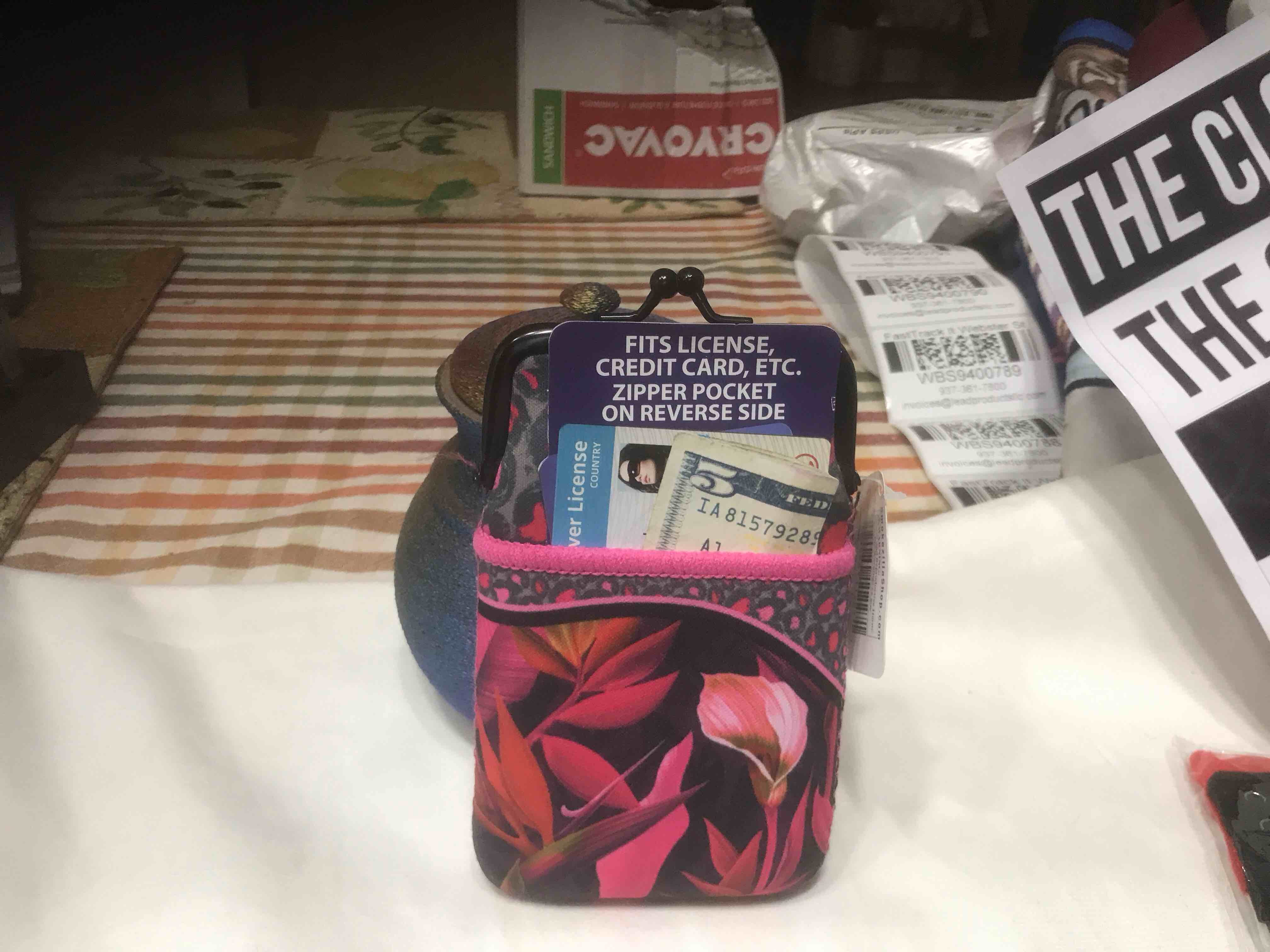 Condition photo showing New/Like New for Cigarette pouch card, and lighter holder
