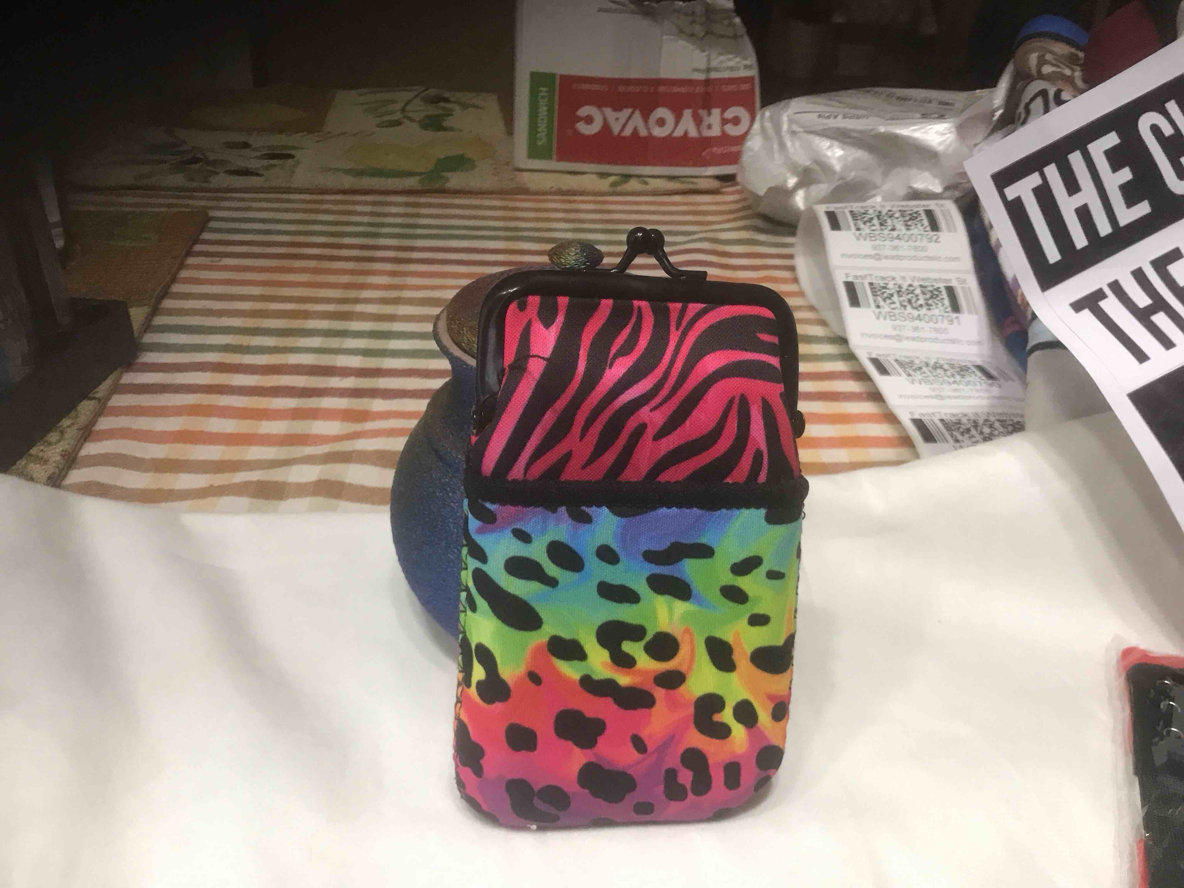 Condition photo showing New/Like New for Cigarette pouch card, and lighter holder