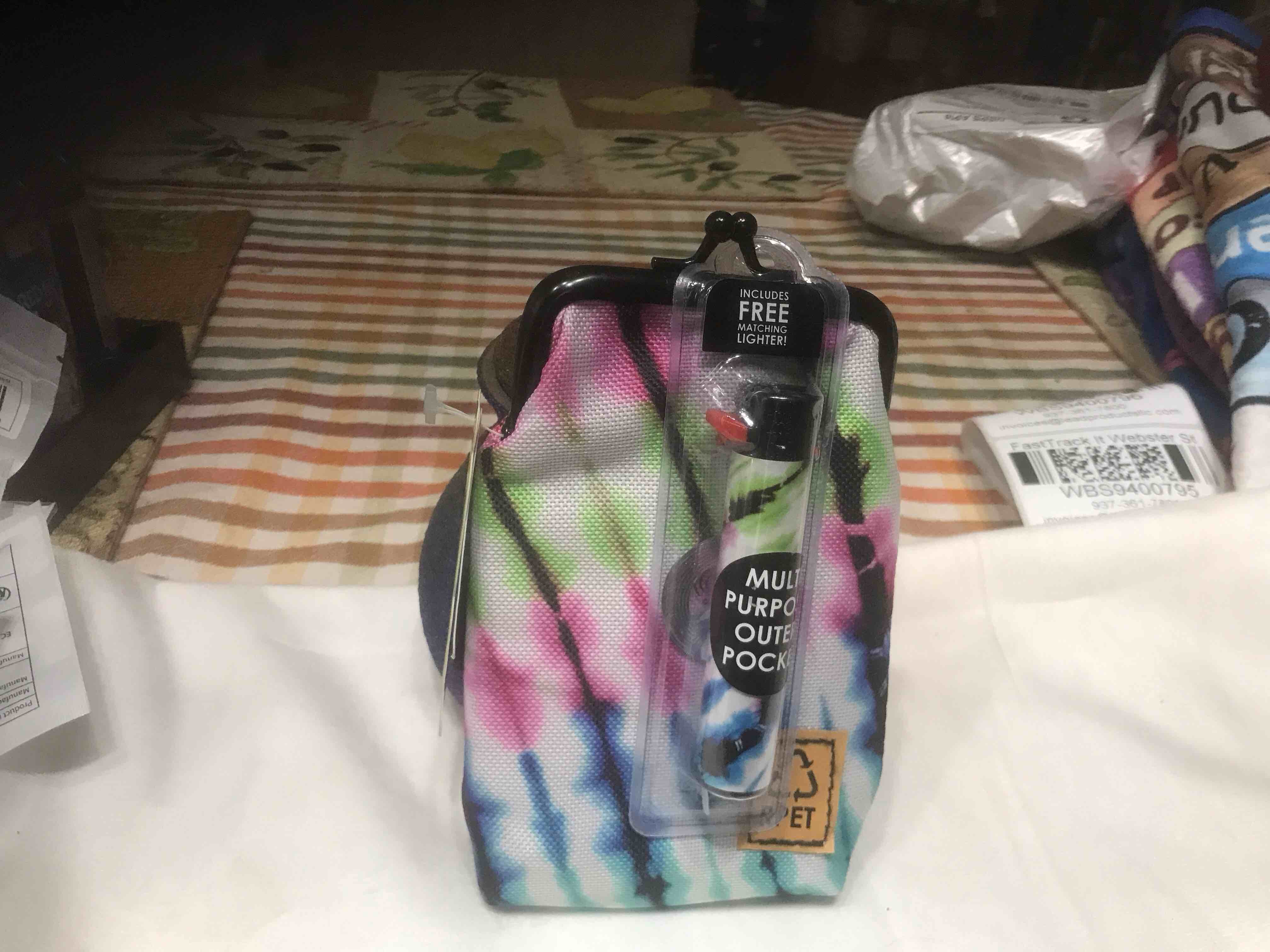 Condition photo showing New/Like New for Cigarette pouch with matching lighter