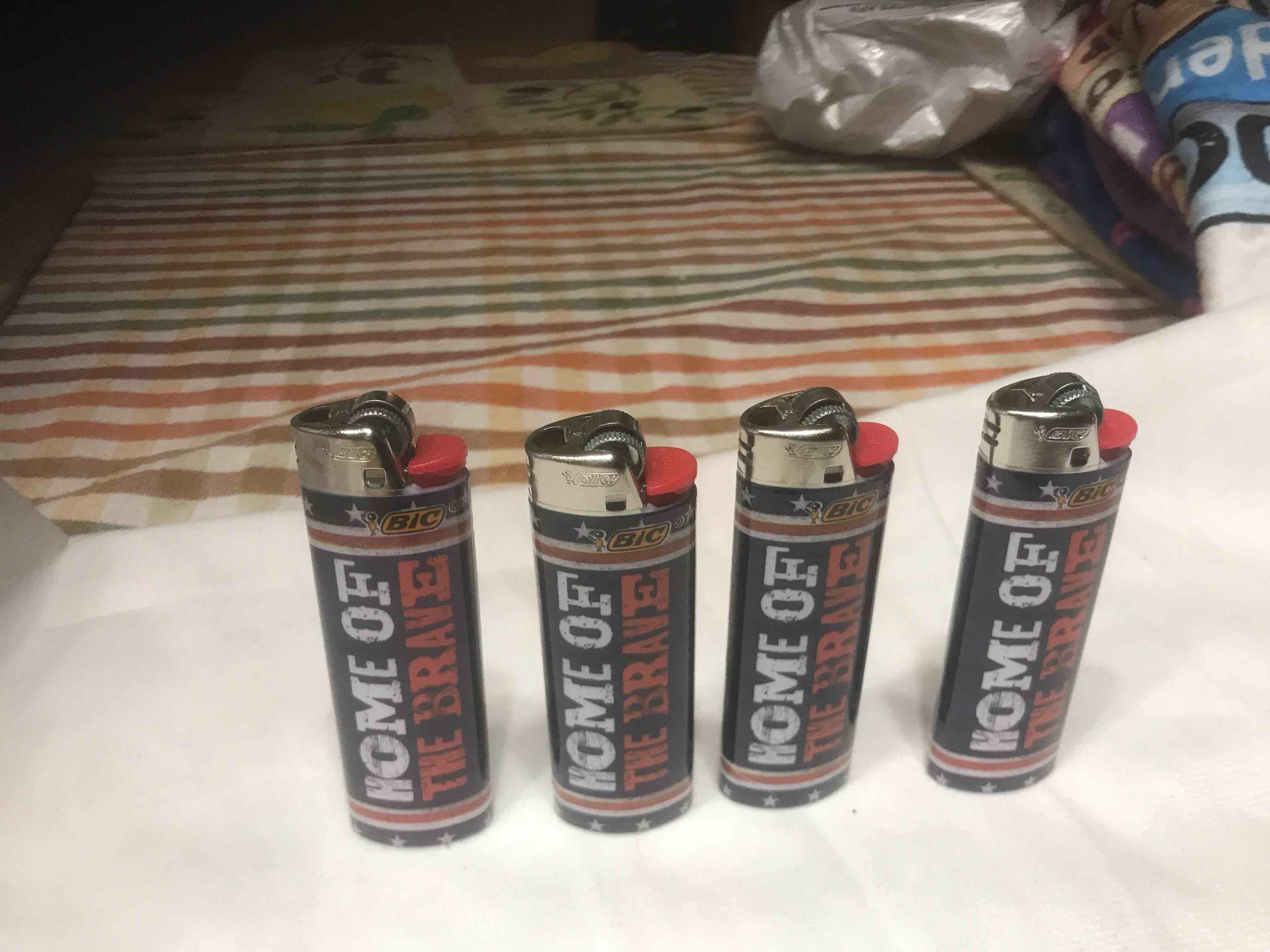 Condition photo showing New/Like New for BIC Lighters Home of the brave