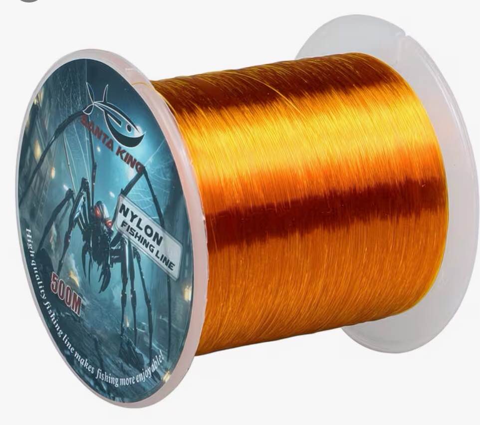 Condition photo showing New/Like New for [500m Nylon Fishing Line] Santa King 500m Nylon Fishing Line | Fluorocarbon Monofilament, Exceptional Strength, 5-38lb, Abrasion Resistant for Saltwater Freshwater