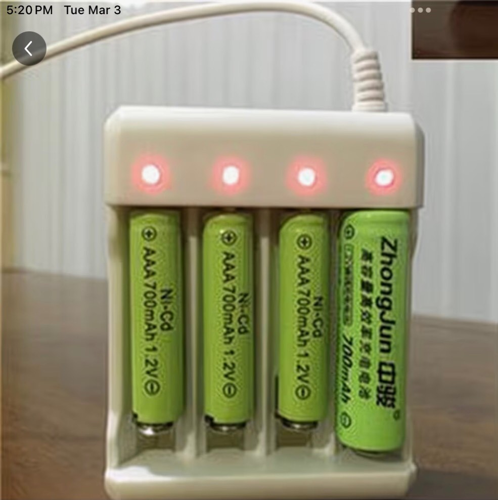 Condition photo showing New/Like New for Intelligent USB Charger - 4 Slots Fast Smar - AA AAA Lithium Rechargeable