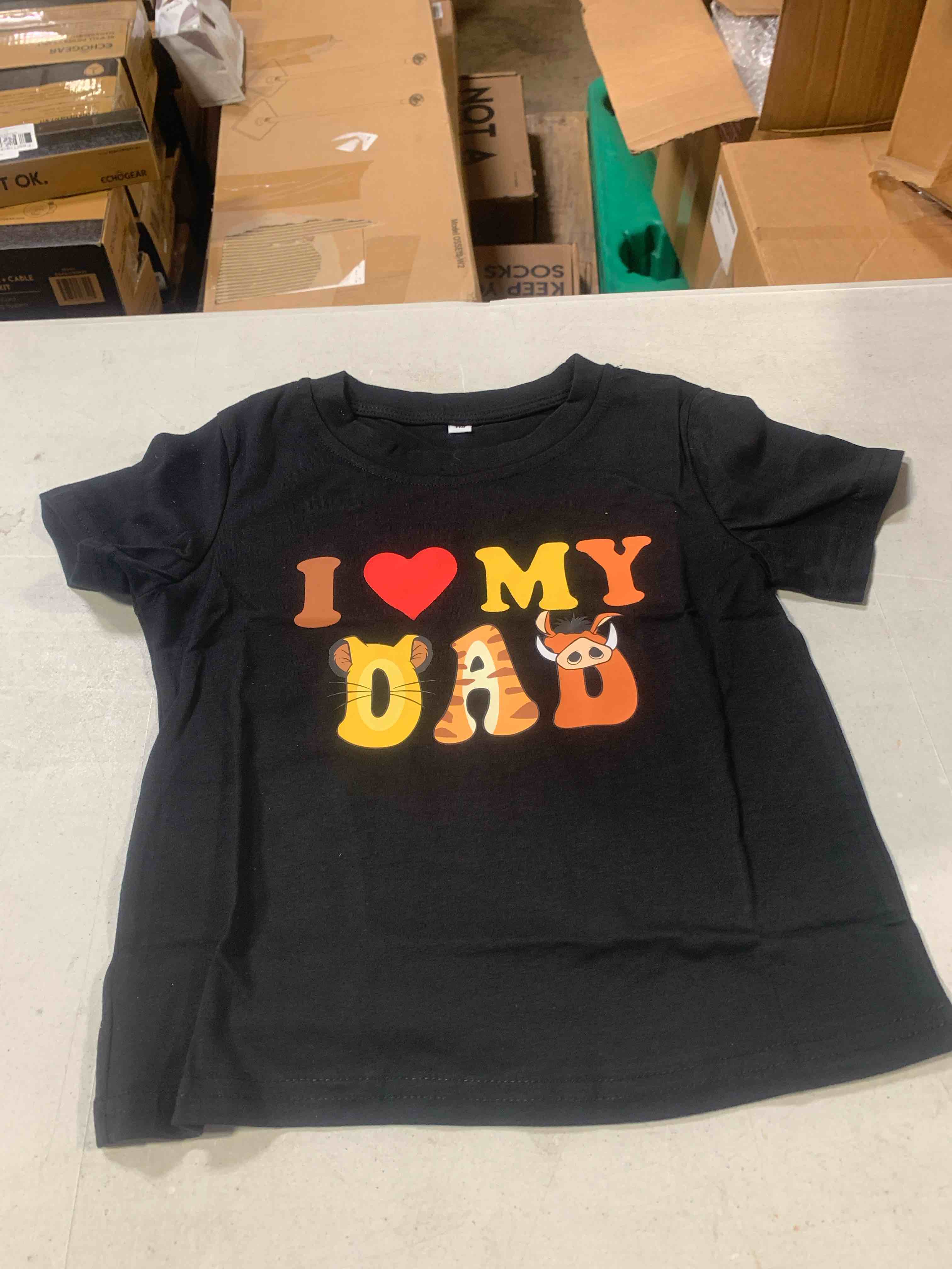 (4T) The Lion King I Love My Dad T Shirt