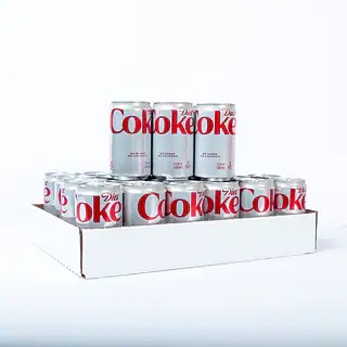 Diet Coke Mini-Cans, 7.5 fl oz - Pack of 48 (BB 7/27/25)