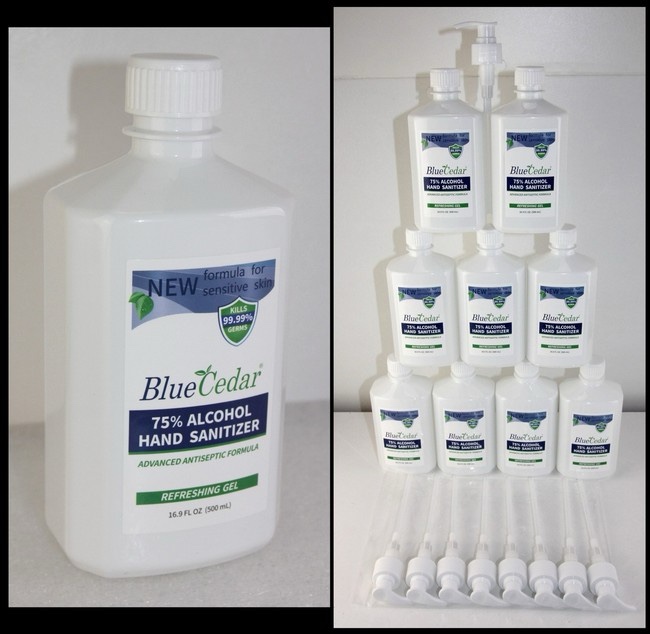 (Pack of 11) Blue Cedar Refreshing Hand Sanitizer - 16.9oz.