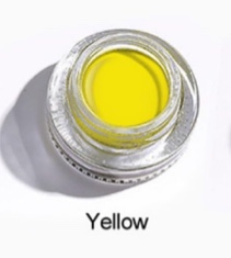 maepeor matte gel eyeliner 12 color smooth cream eyeliner gel pot long lasting waterproof high pigment eyeliner cream for daily or cosplay (matte, 01 yellow)