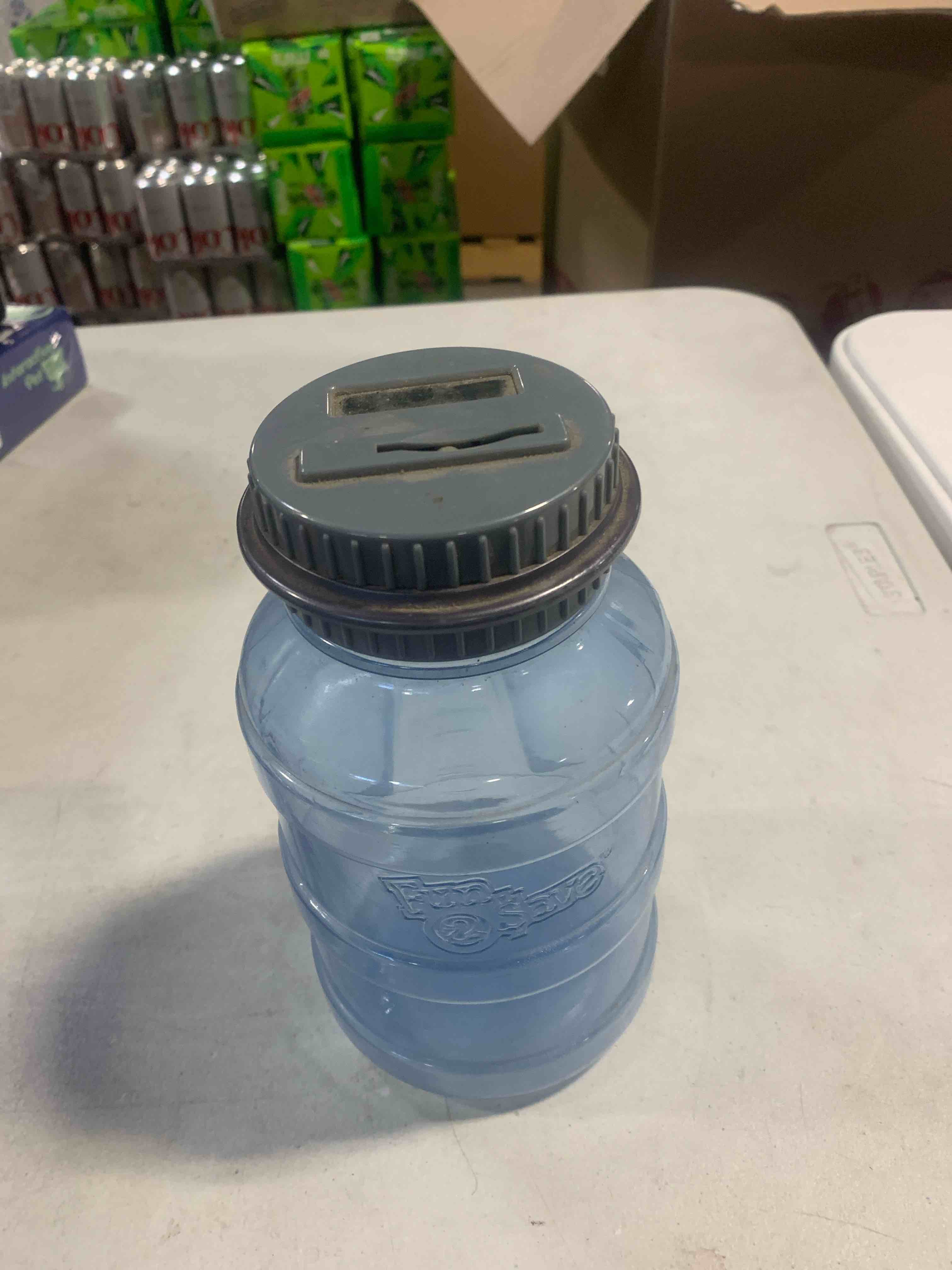 Coin Jar with LCD Screen 