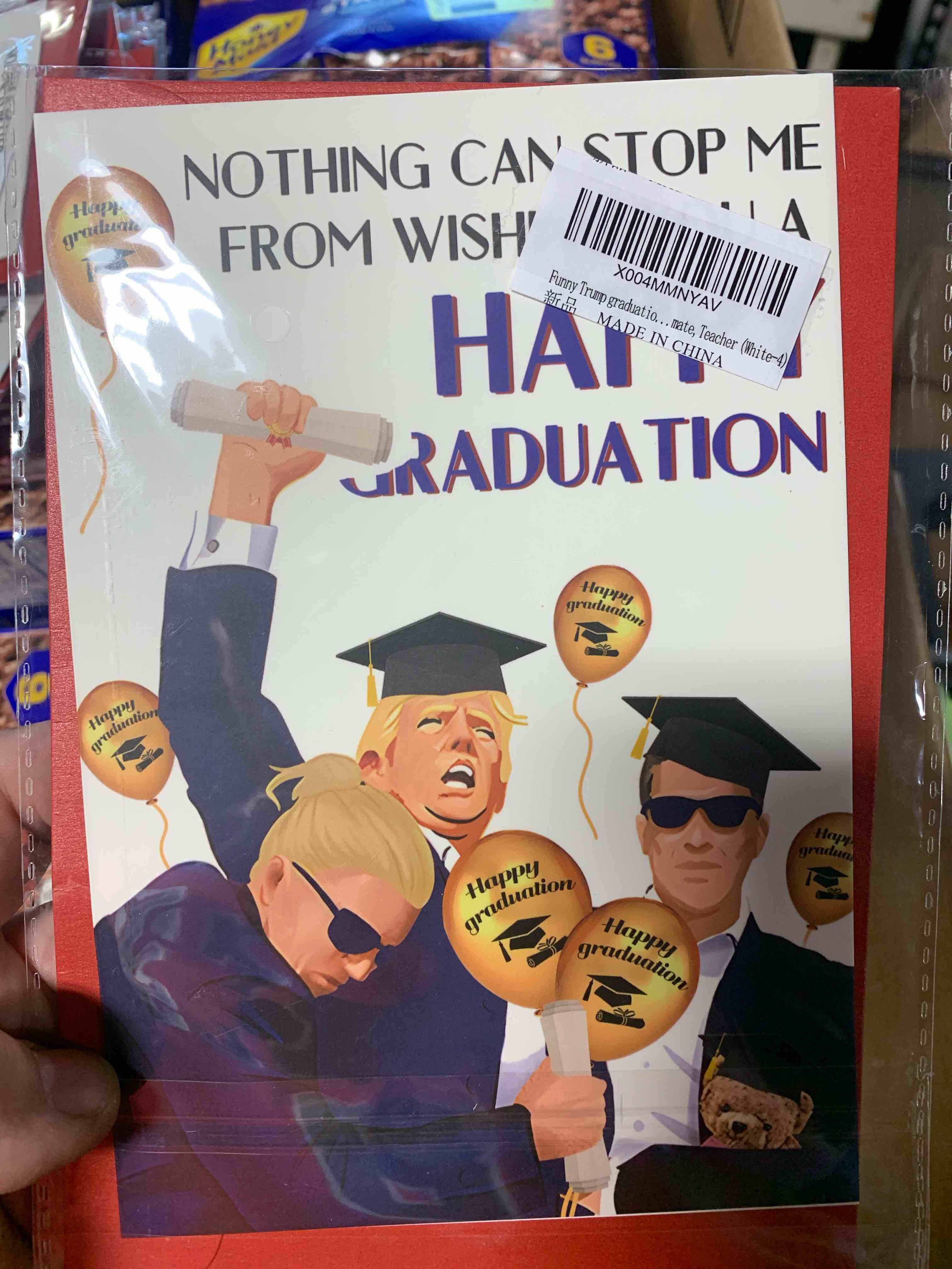 funny graduation card for him her?humorous congratulations card for friends?2025 graduation cards for women or men?best gifts for university master's,college,middle school,classmate,teacher (white-4)