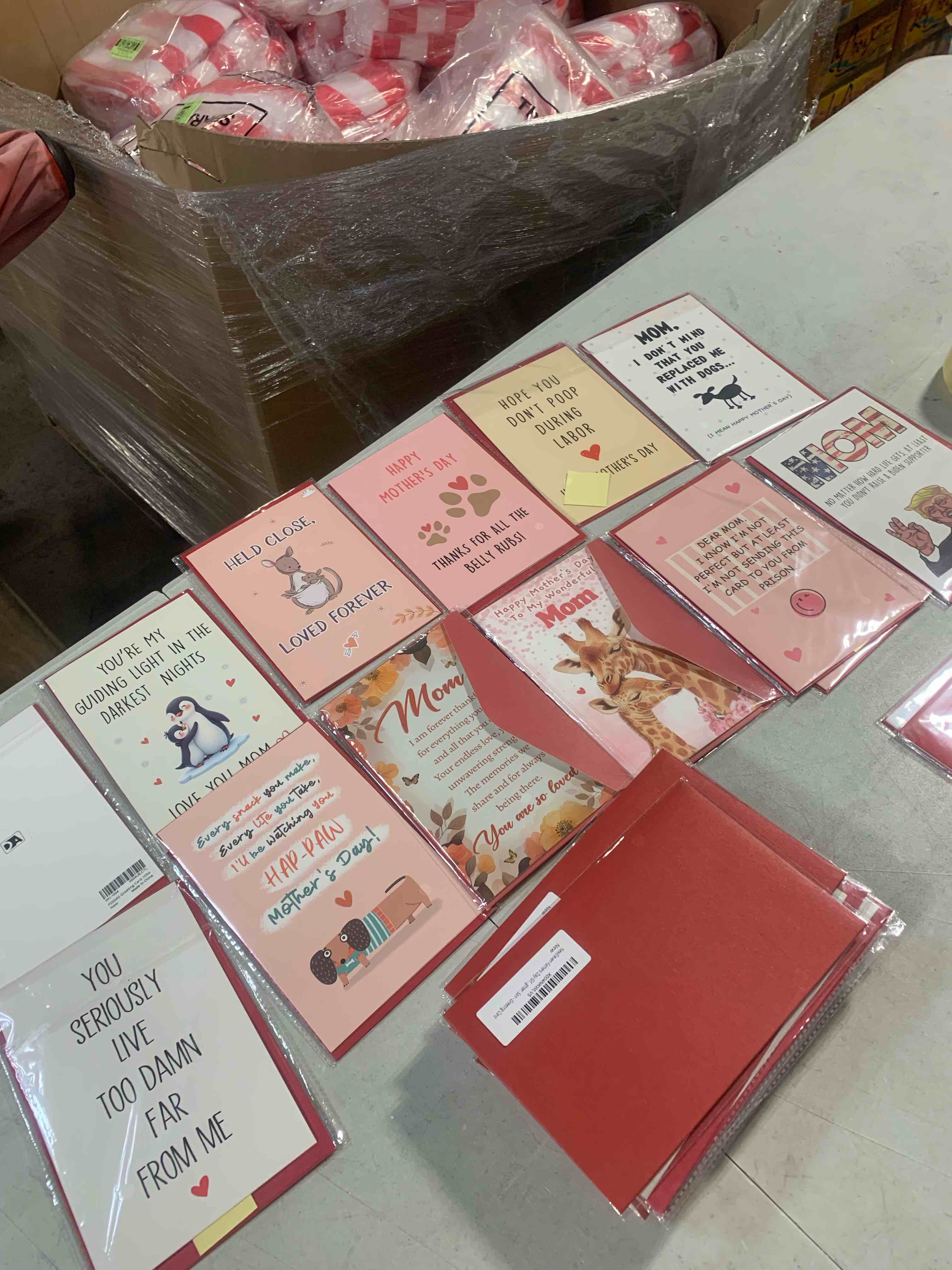 (Mother’s Day Theme) Lot of 25 cards with envelopes for Mothers Day, 10+ designs random assortment