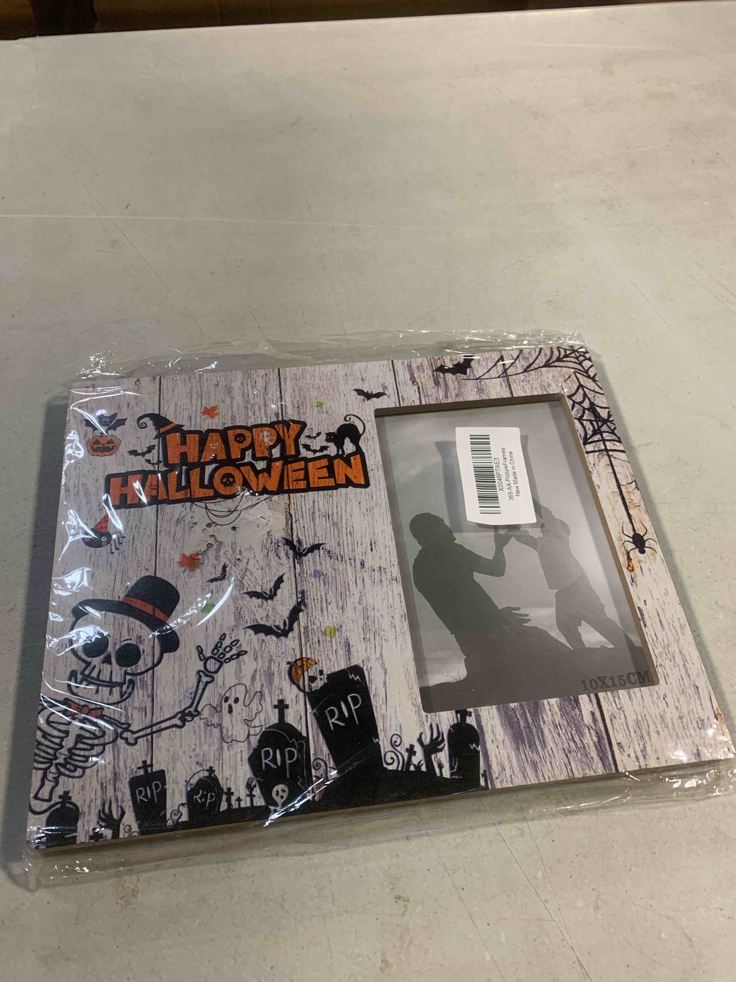 Halloween picture frame