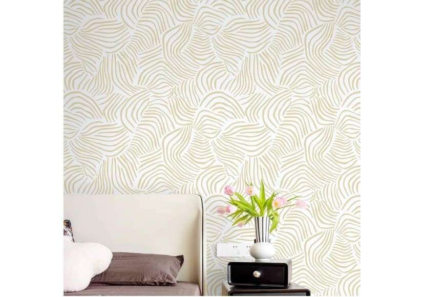 DIMOON White Orange Peel and Stick Wallpaper (78.7''x17.7'’)