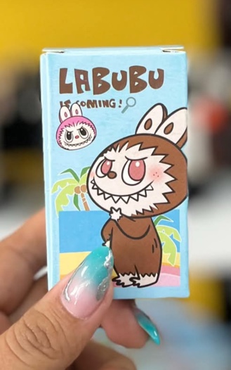 Labubu Blind Box Vinyl Keychain - Mystery Figure!