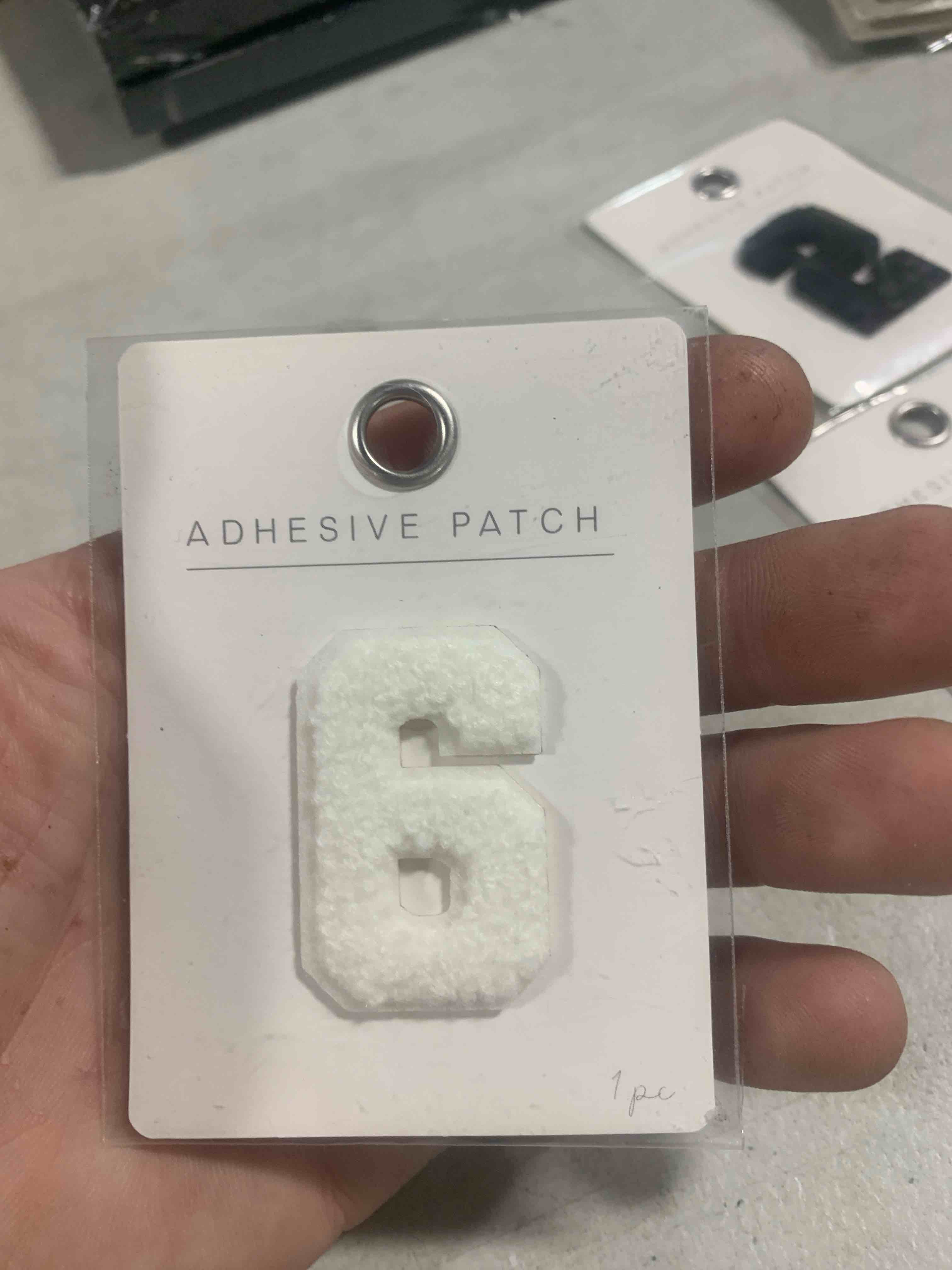 6 adhesive patch 