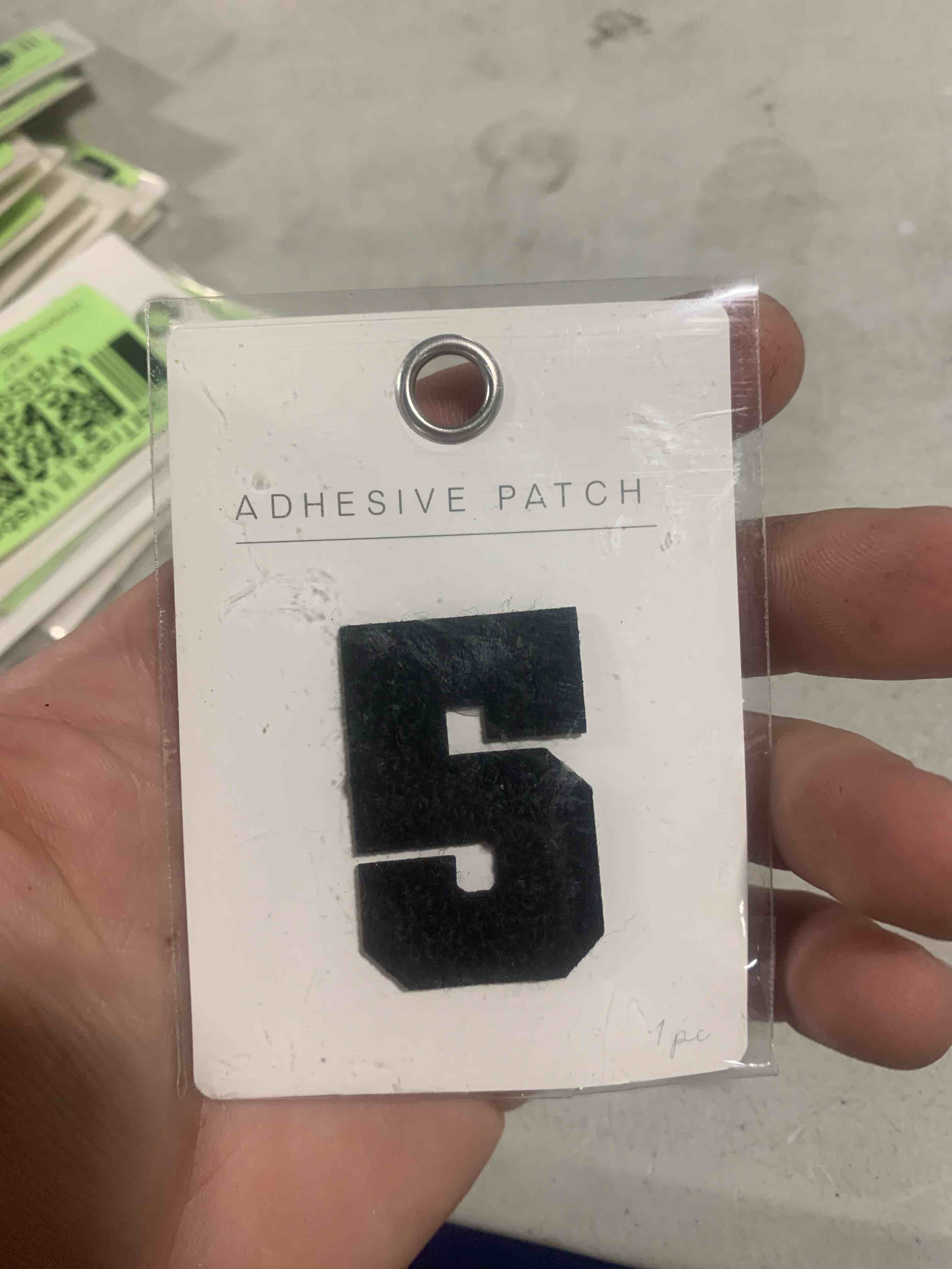 5 adhesive patch 