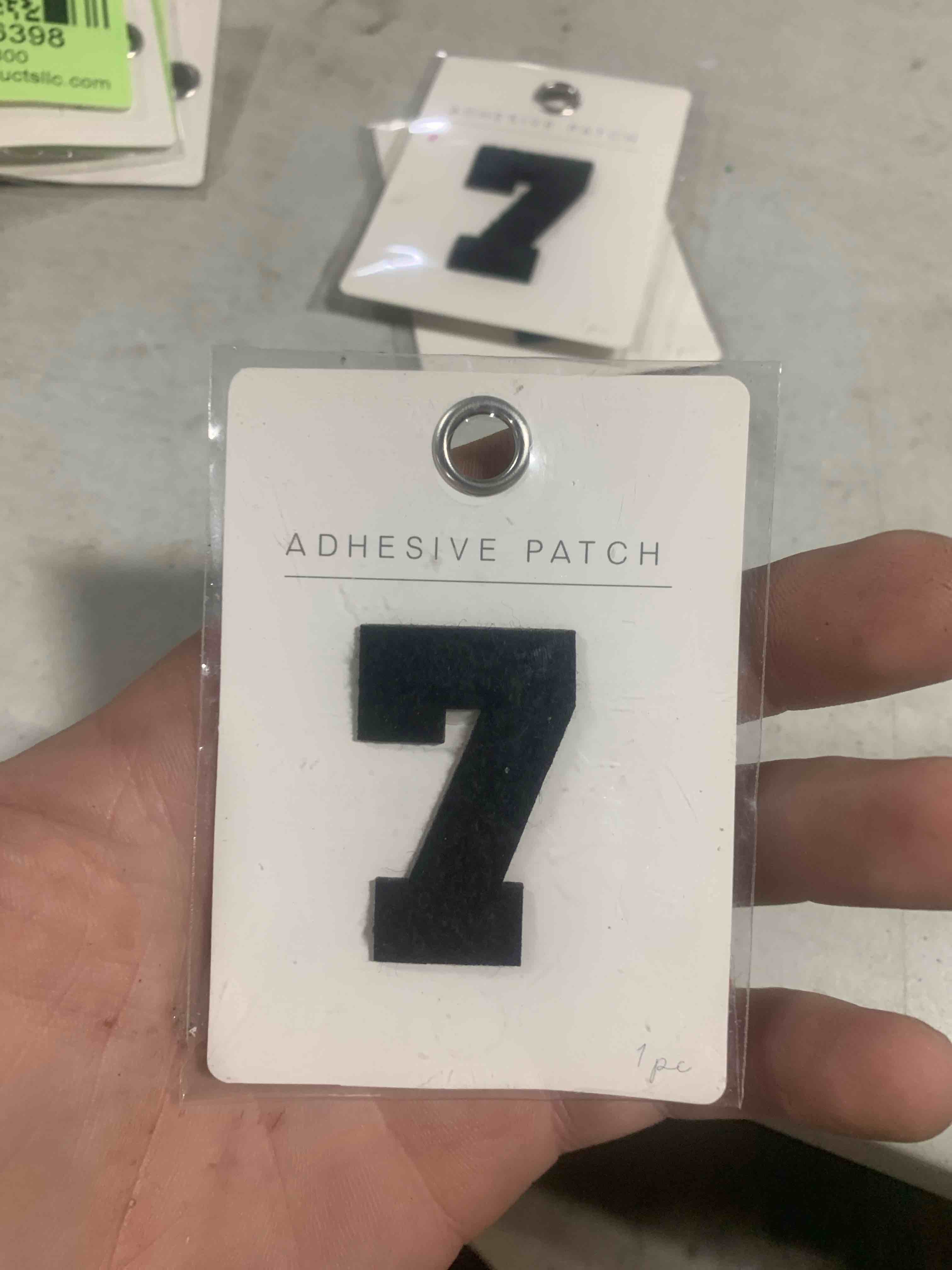 7 adhesive patch 