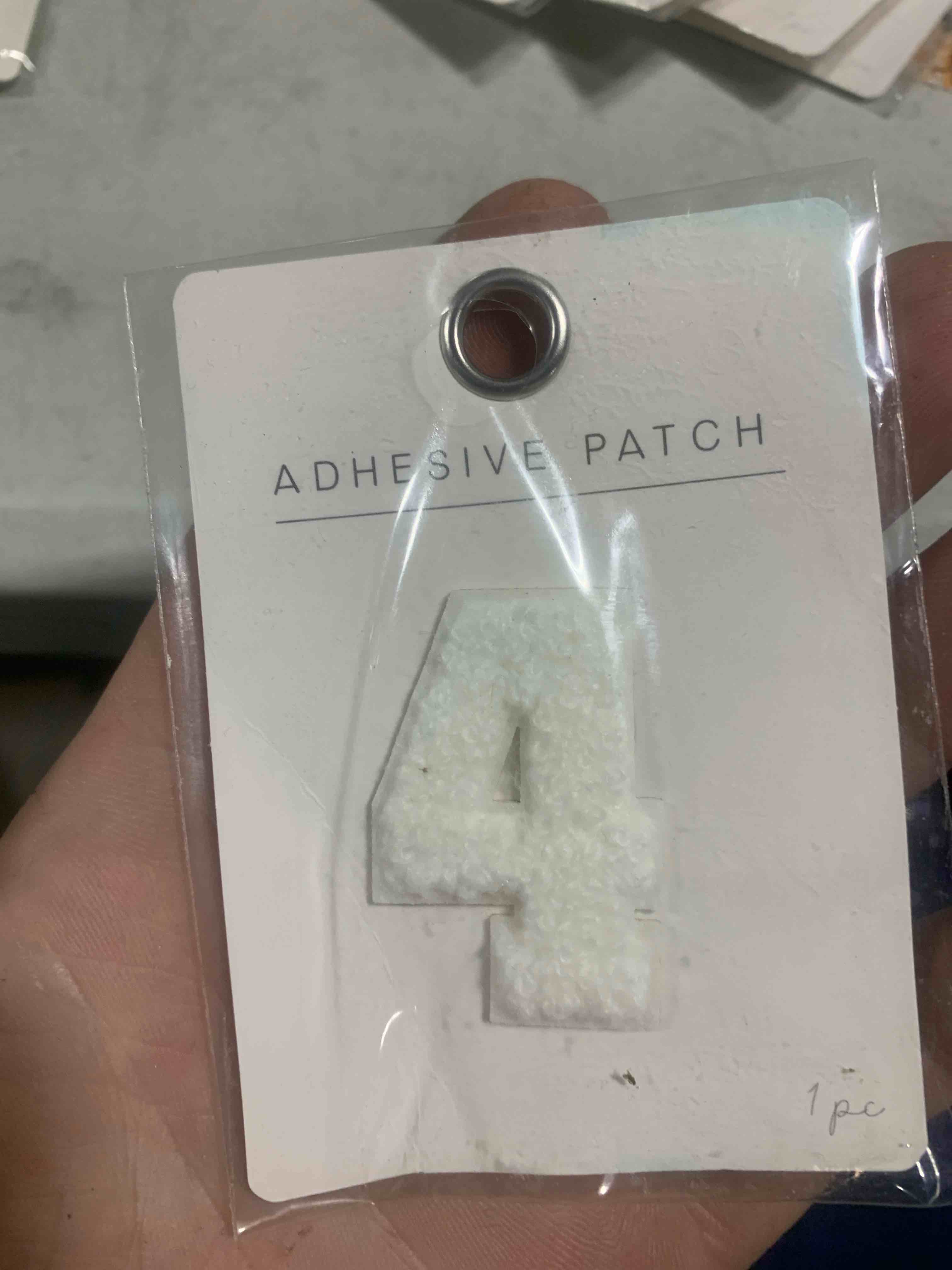 4 adhesive patch