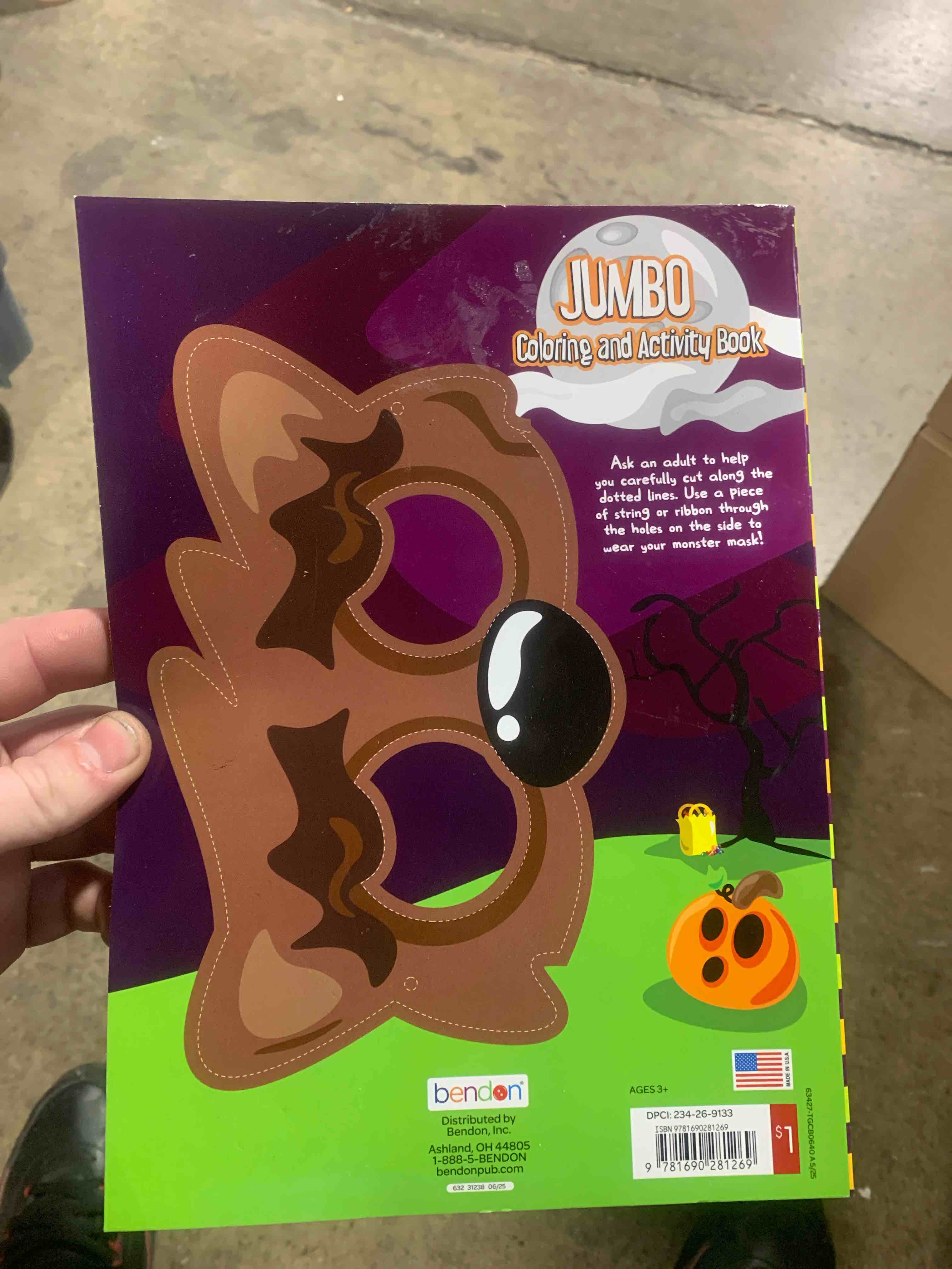 Jumbo Coloring and Activity Book 