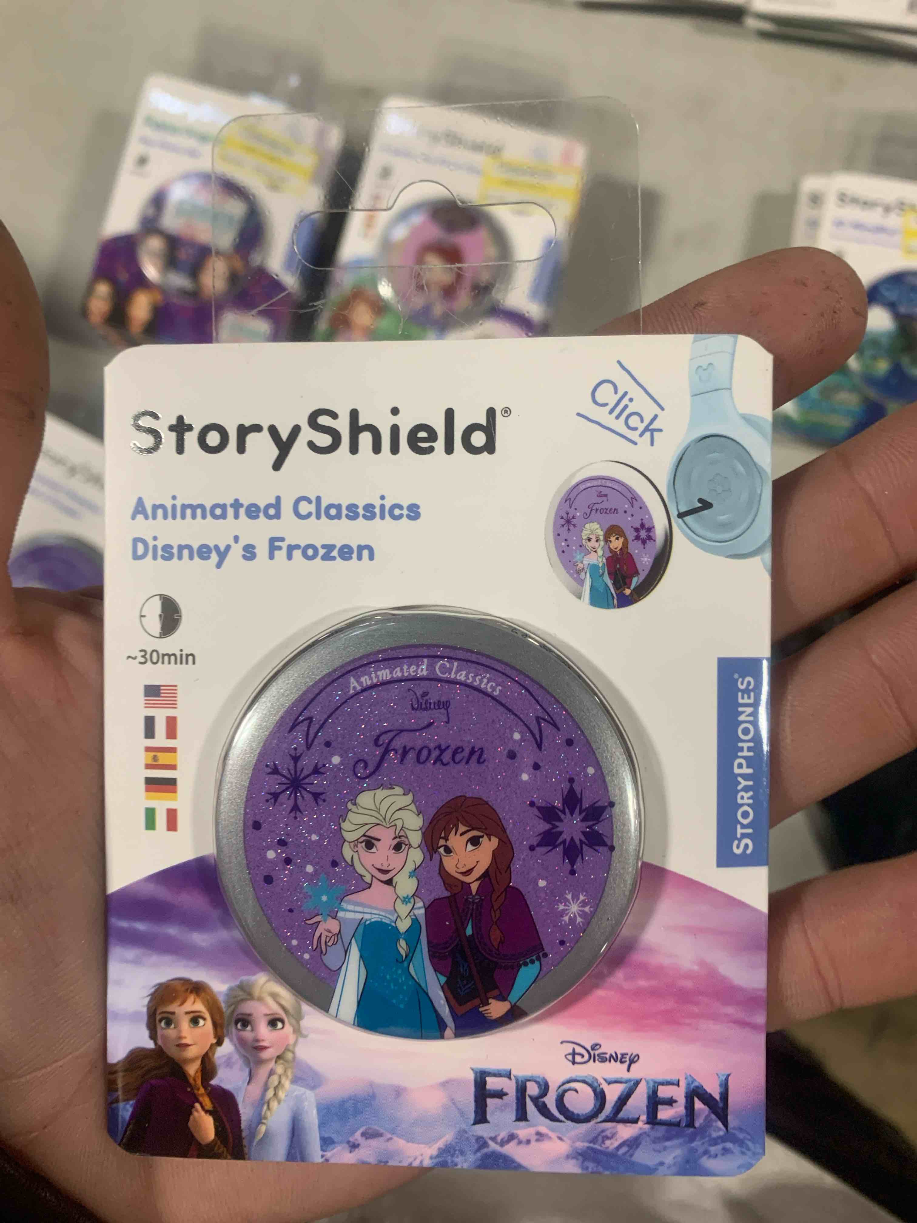 Condition photo showing New/Like New for StoryPhones Disney Frozen with Sound Effects and Music: Electronic Educational Reading Tool