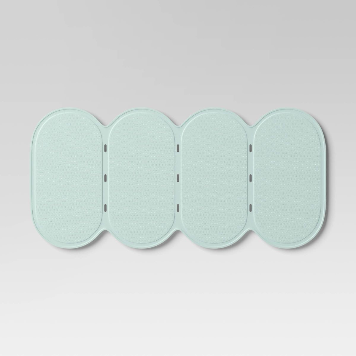 Kids' Bath Mat Bubble Teal - Pillowfort™: Midweight Circular Bath Rug for Kids Bathroom, 1'2"x2'4", Rubber Backing