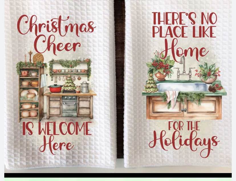 Holiday Kitchen Towel Set 