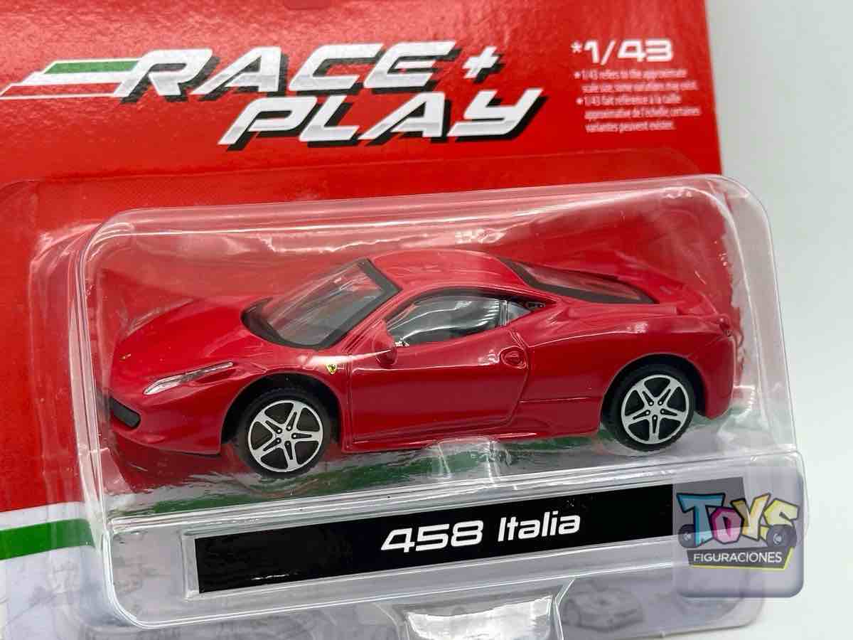 Condition photo showing New/Like New for Bburago 1:43 Race & Play LaFerrari Red