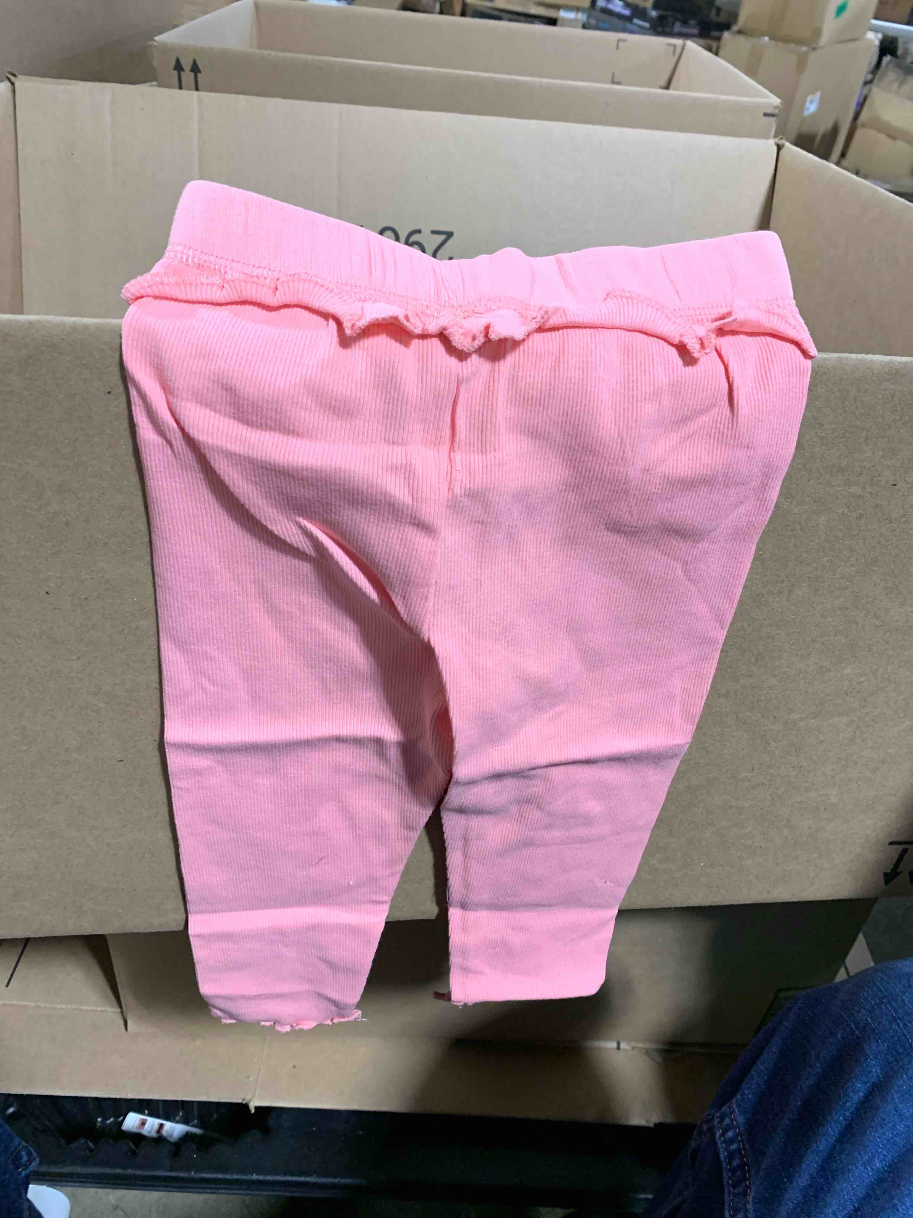 Condition photo showing Brand New for Rabbitmoon Girl's Sparkle Capri Legging