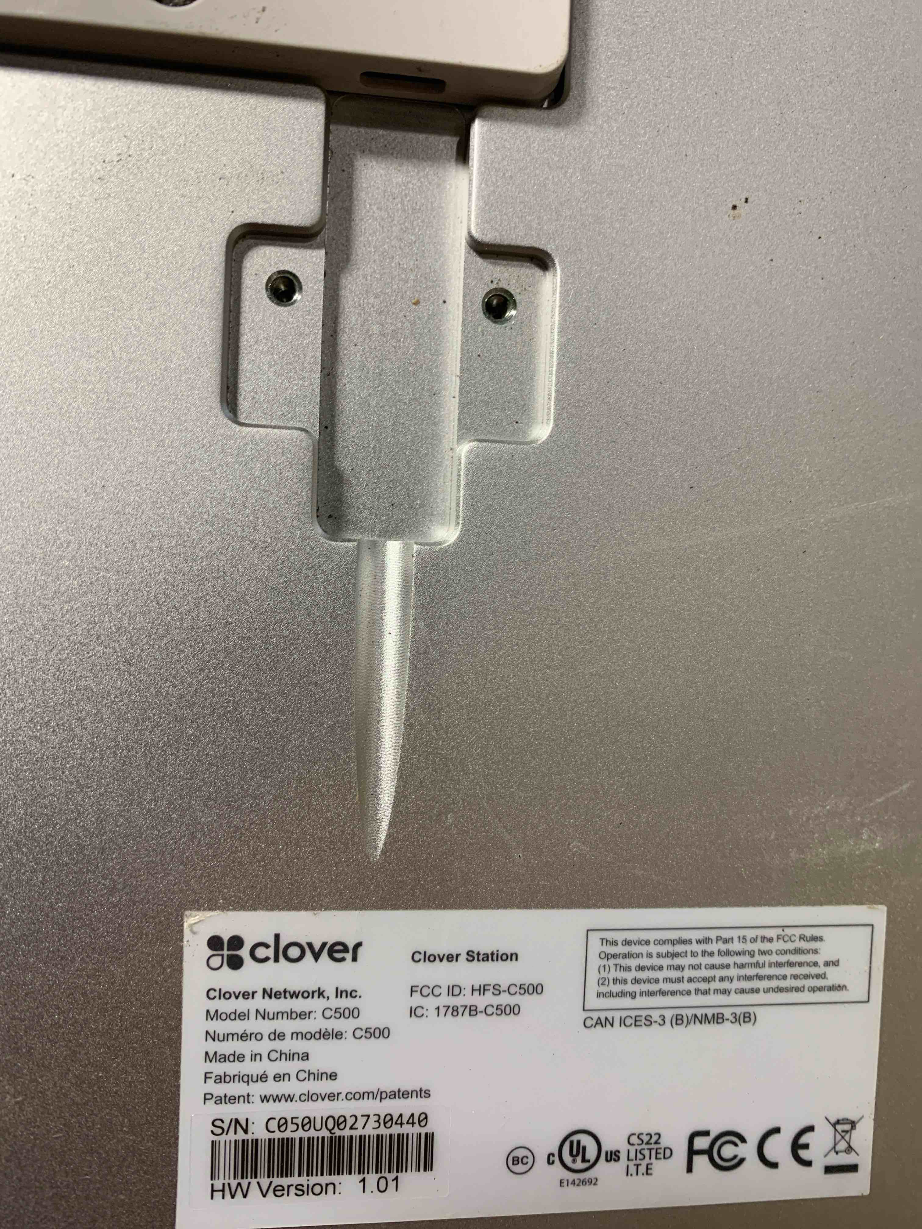 Condition photo showing Good Condition for Clover Station C500 POS System (SCREEN ONLY ) 